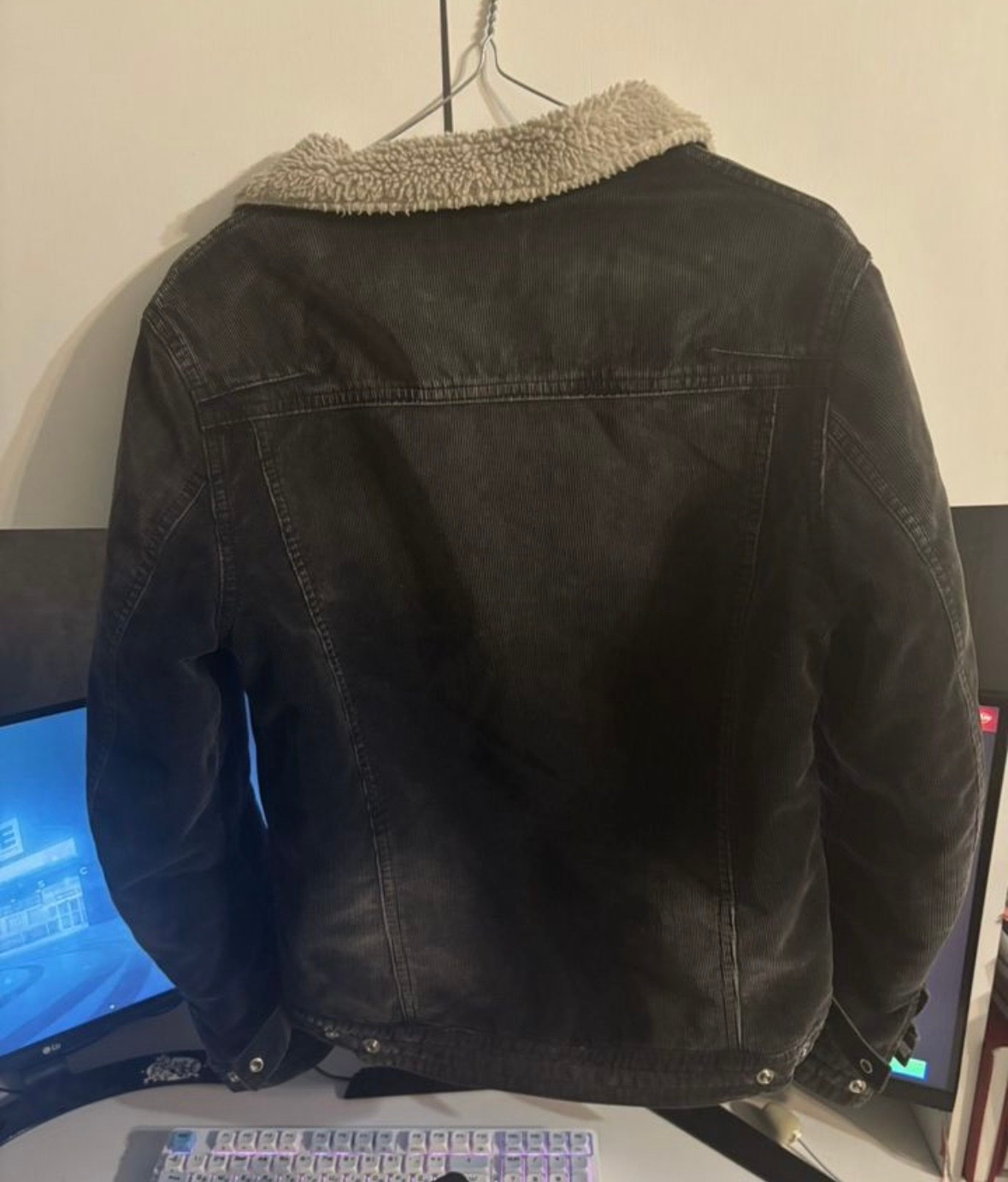 Number (N)ine Reversible Corduroy Boa Jacket, миниатюра 2