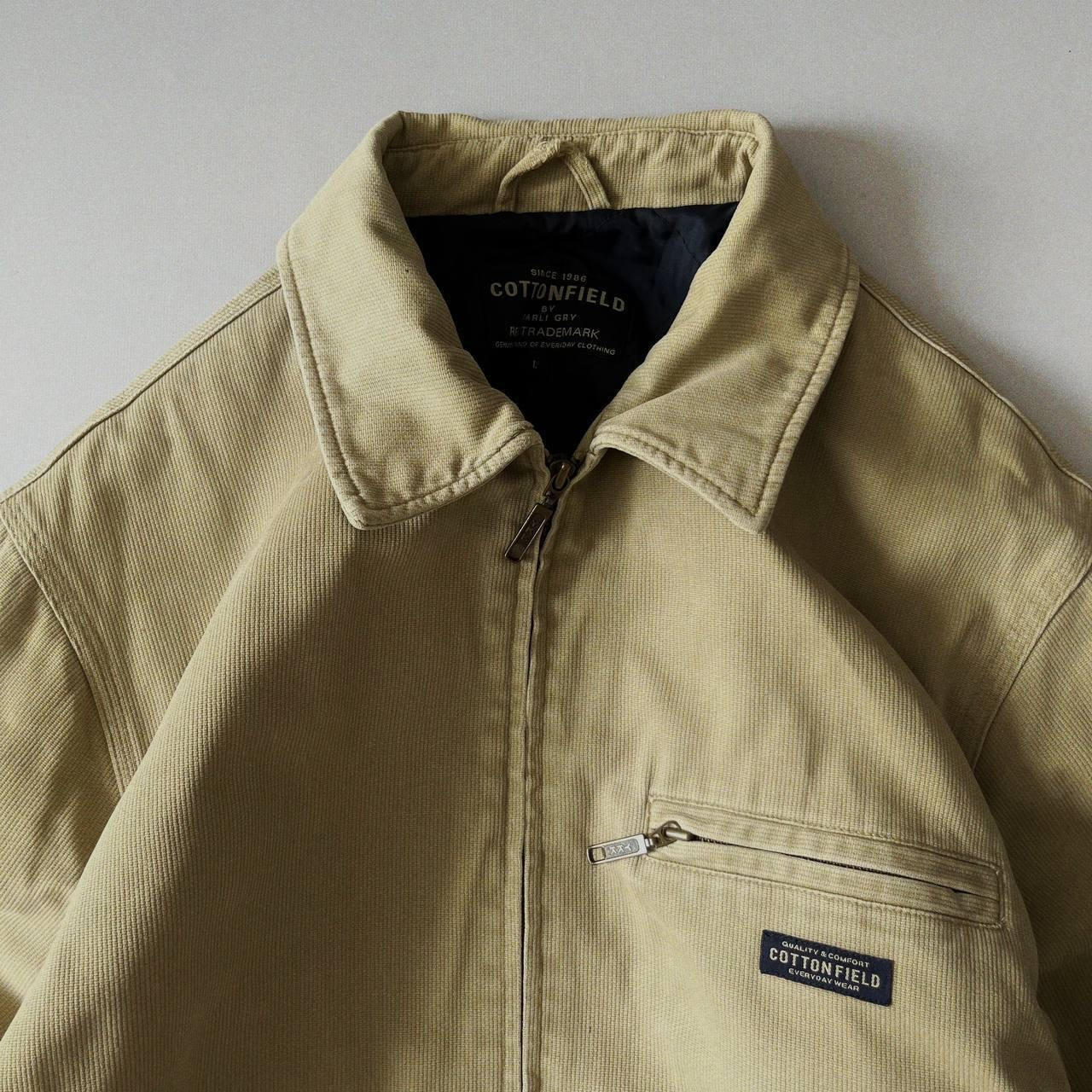 COTTONFIELD 2000s Vintage Detroit Style Worker Jacket, миниатюра 7