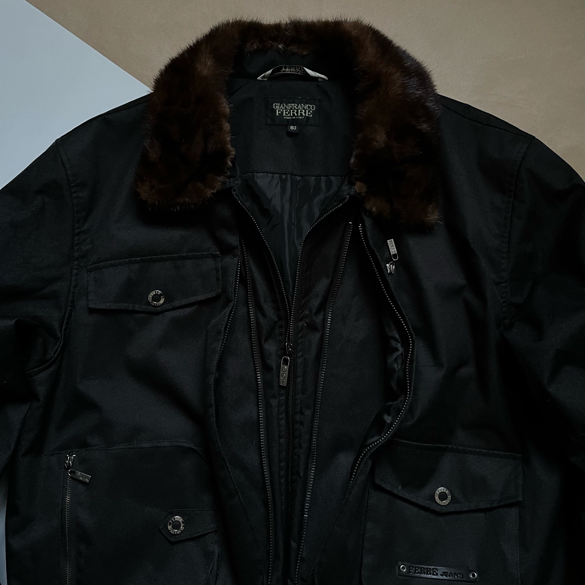 Gianfranco Ferre Multipocket Bomber Jacket, миниатюра 2