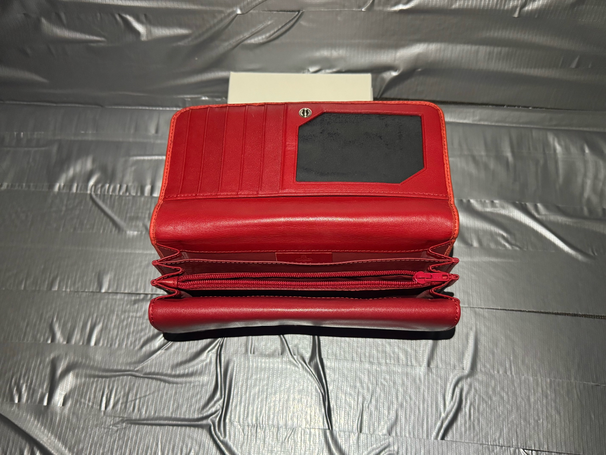 Vivienne Westwood RED LEATHER WALLET, миниатюра 5