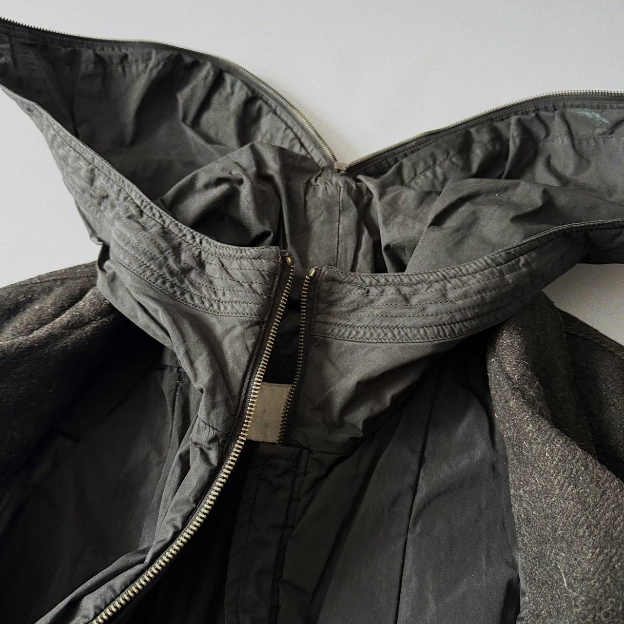 SCERVINO STREET N2B Nylon Hood Liner Vest + Coat ( Stone Island / CP Company Style ), миниатюра 3
