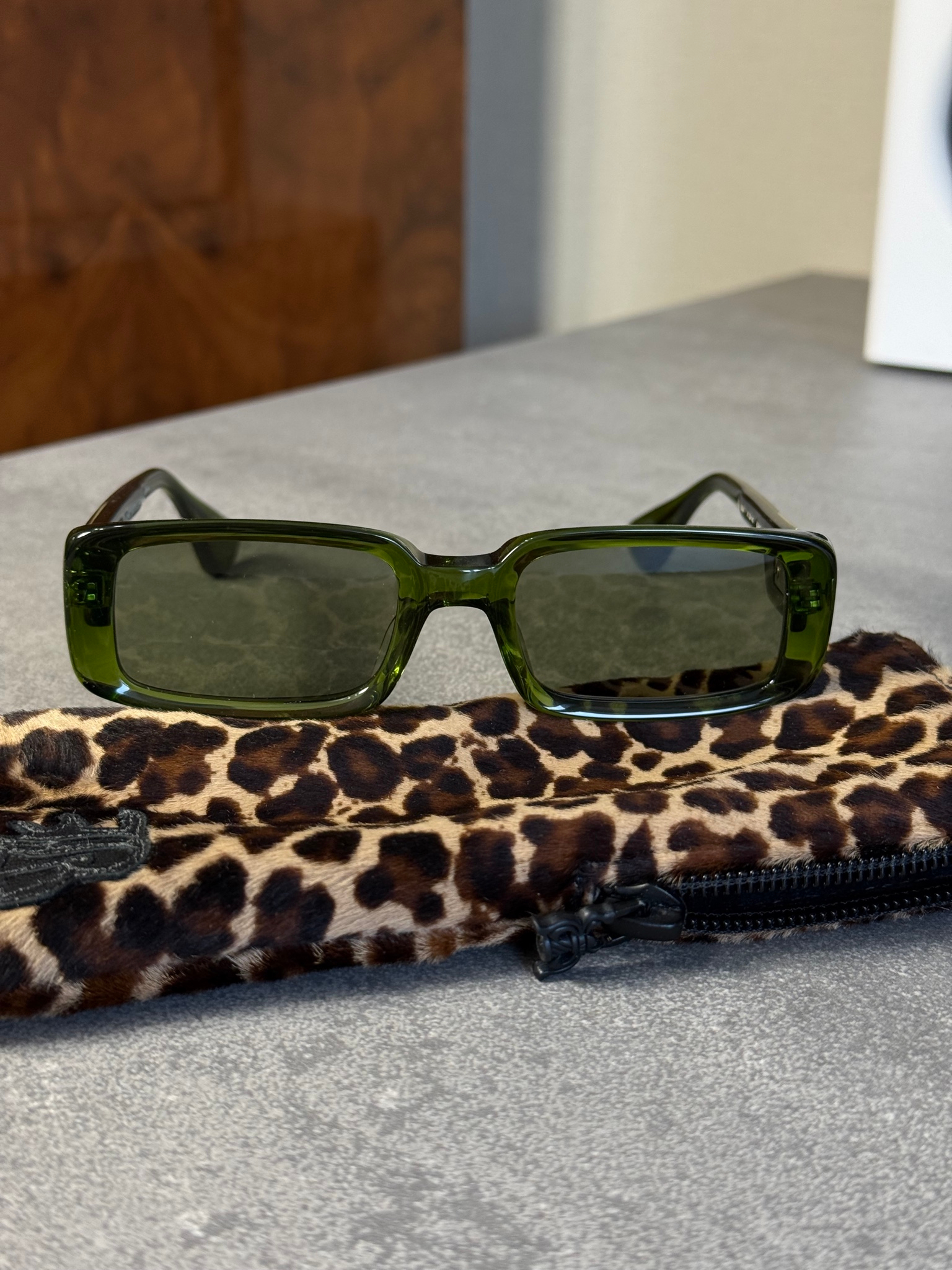 Chrome Hearts KINK Green Sunglasses, миниатюра 5