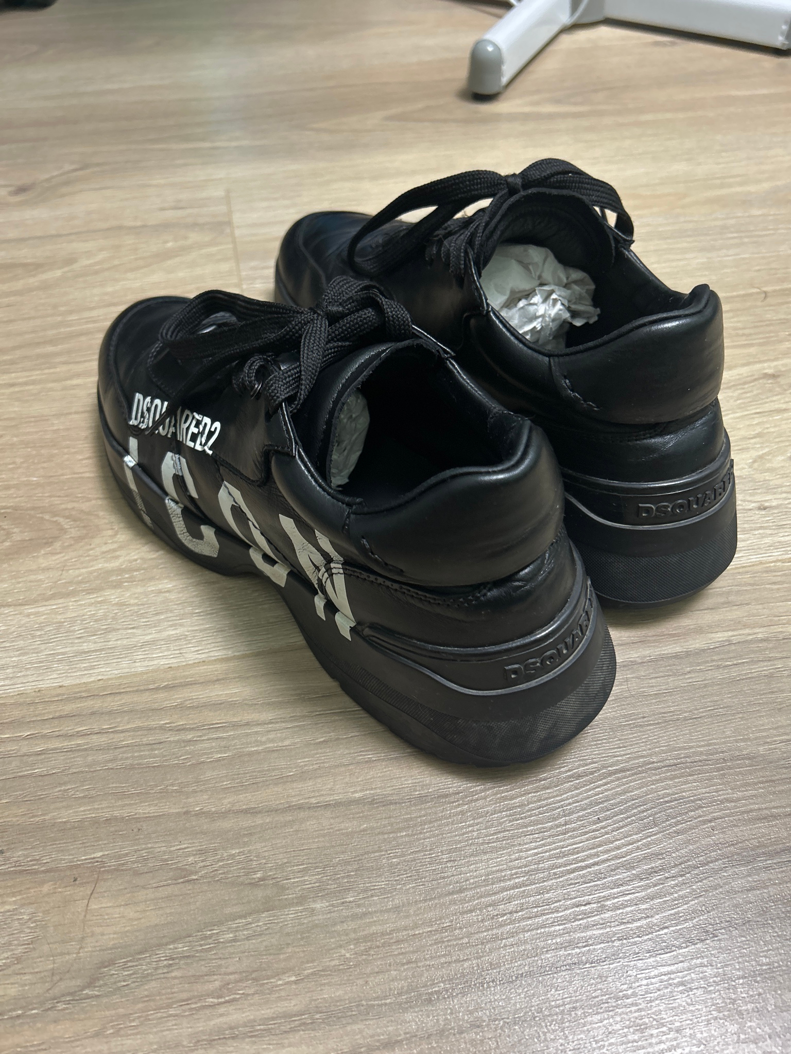 Dsquared2 Lace-Up Low Top Sneakers, миниатюра 9