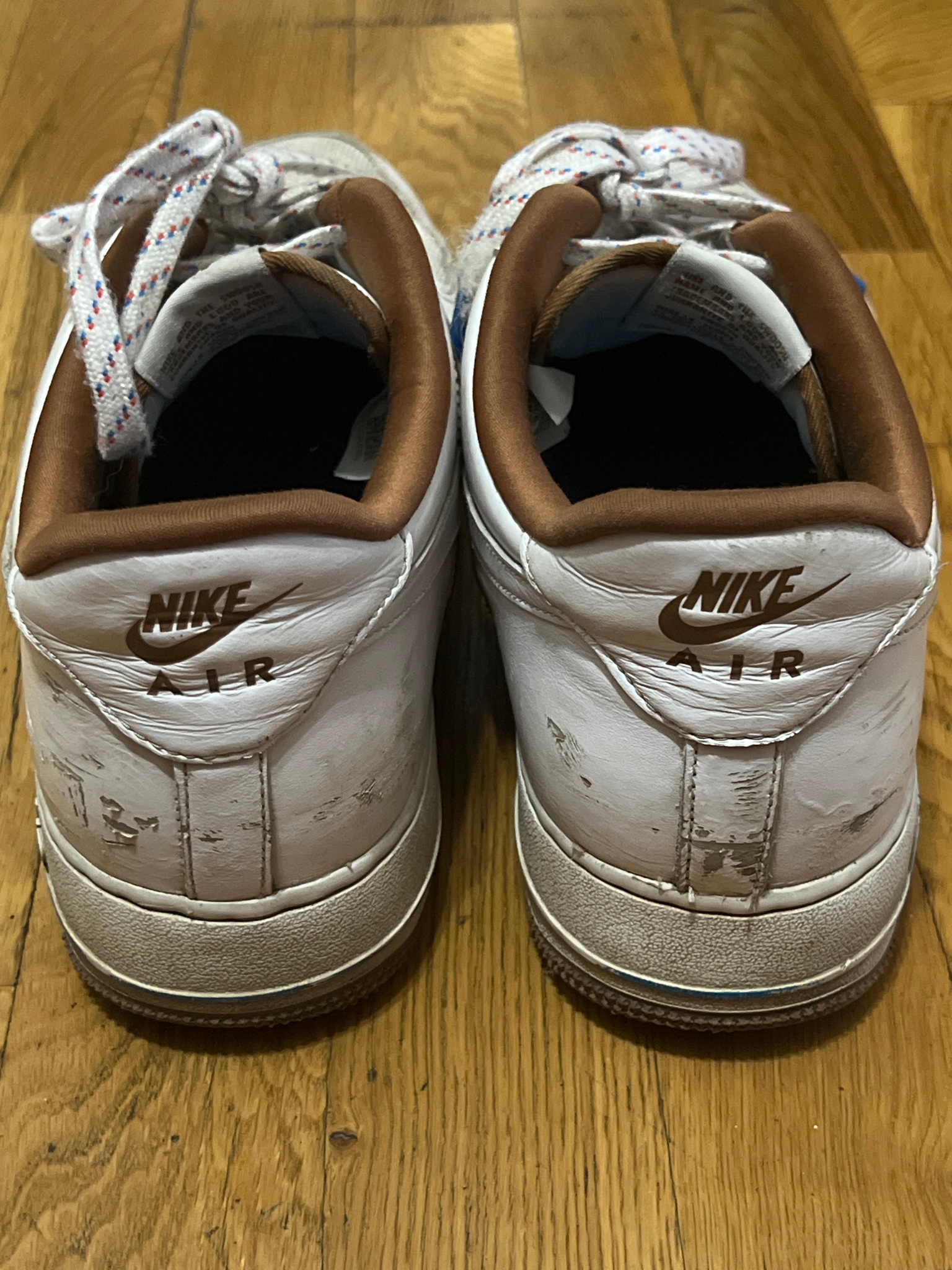 Nike  Air Force 1 07 LX White Light British Tan, миниатюра 2