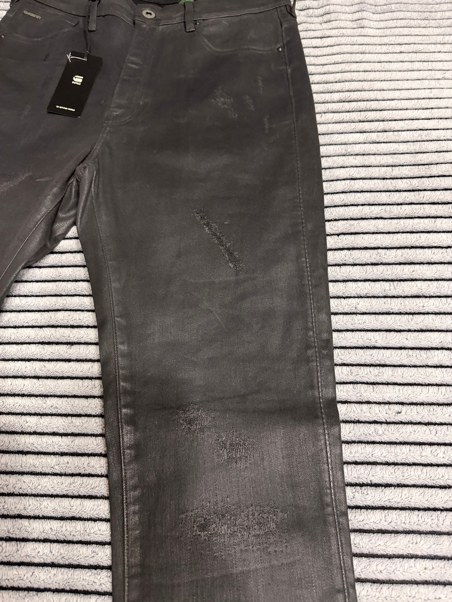 G-Star RAW 3301 Kafey Ultra High Skinny, миниатюра 4