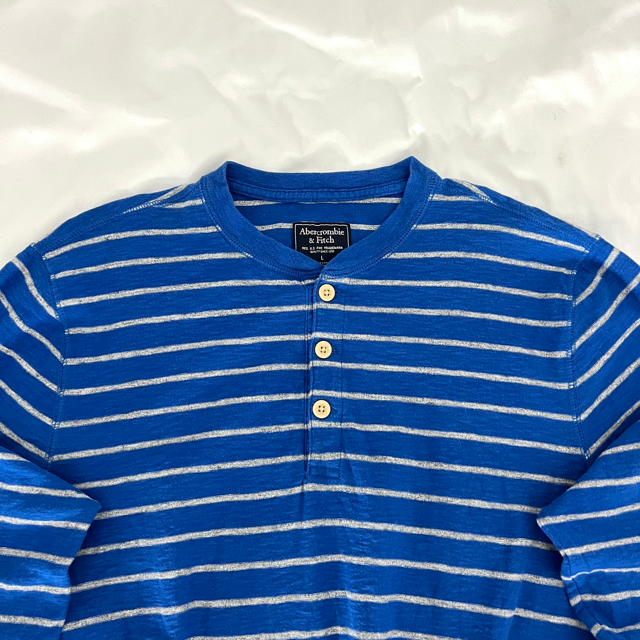 Abercrombie & Fitch Хенли лонгслив, миниатюра 10