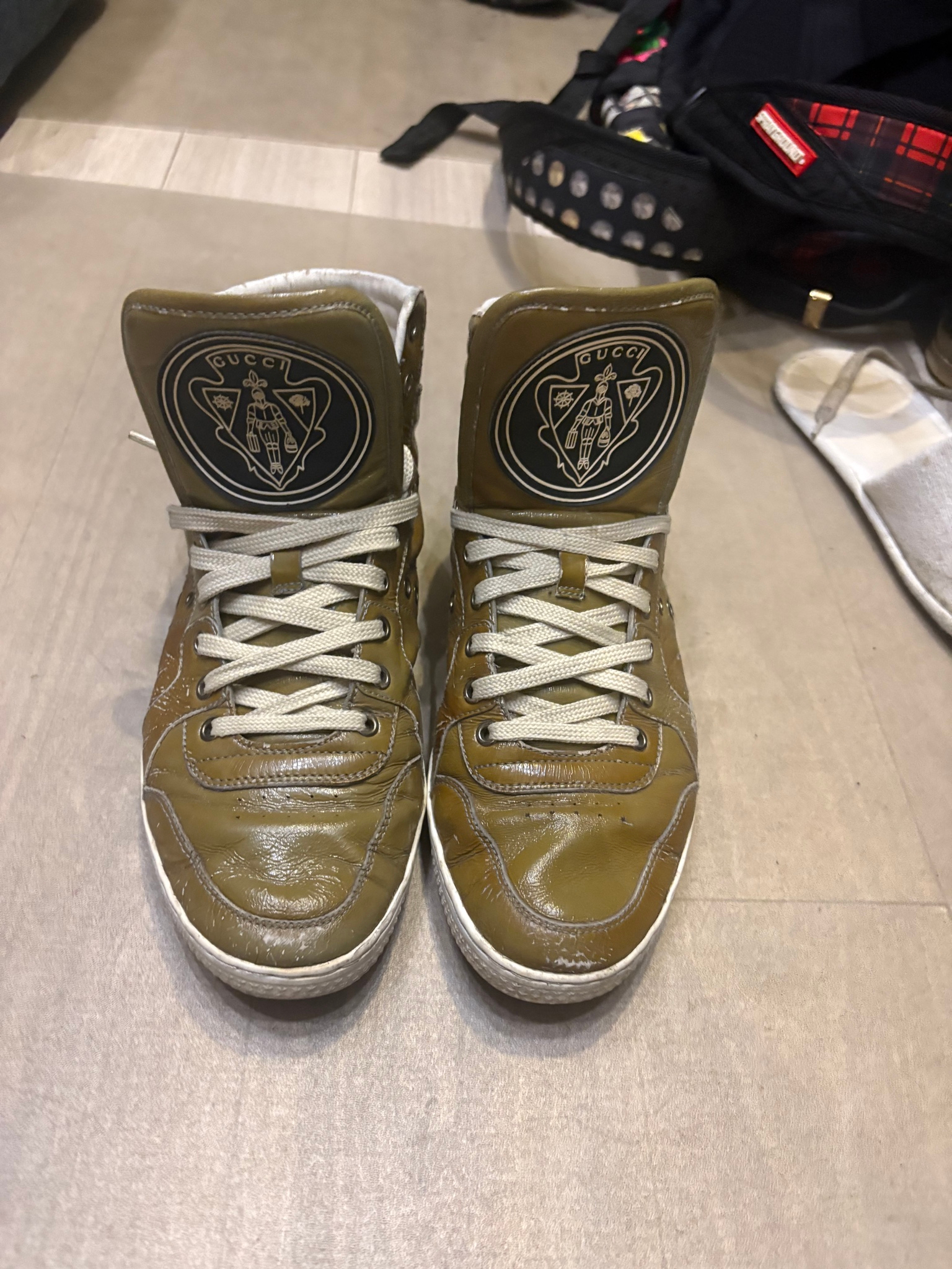 Gucci Gucci Trainers Sneaker High Top Shoes, миниатюра 1