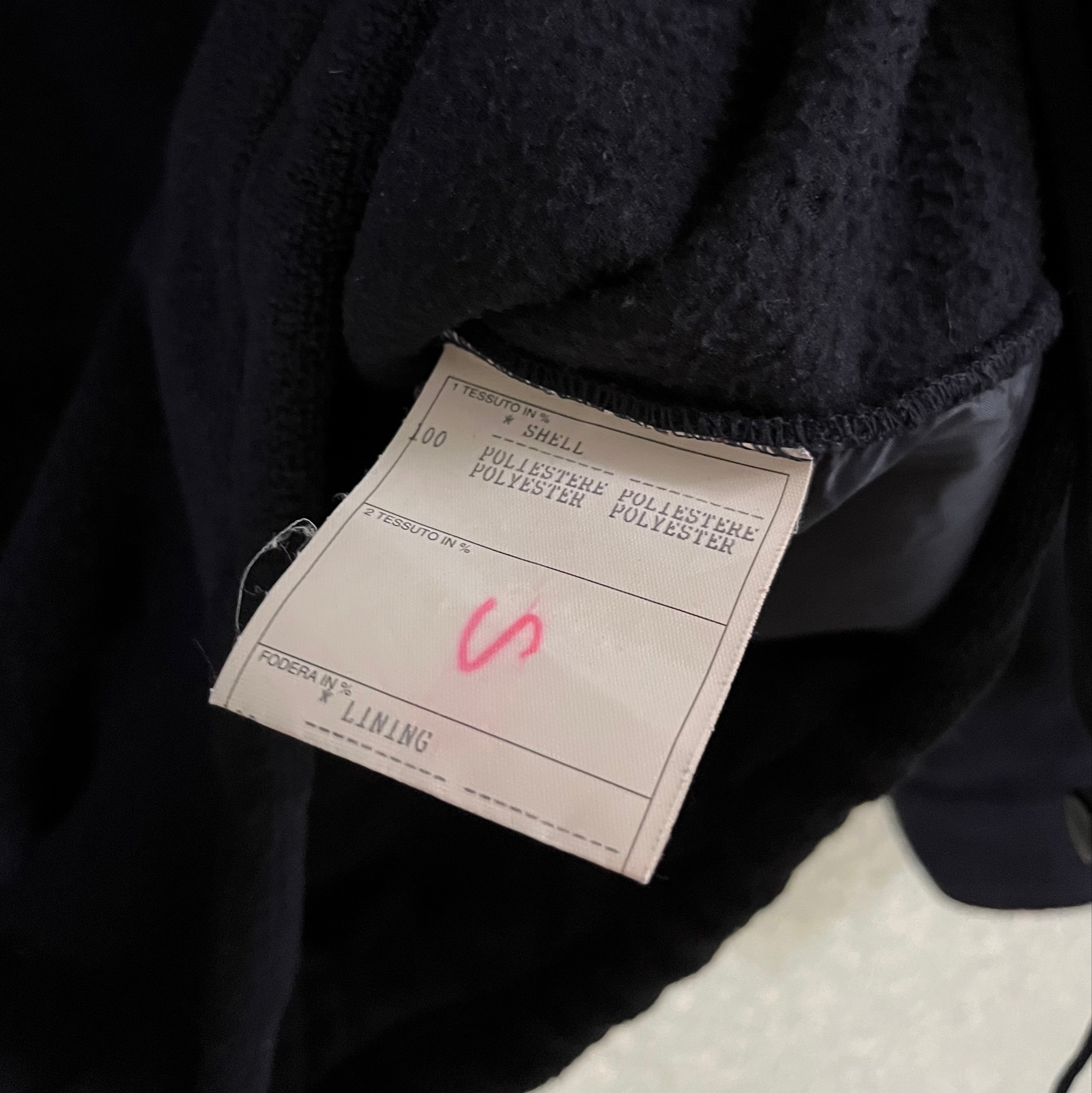 Giorgio Armani Neve AW98 Fleece Sweater, миниатюра 5