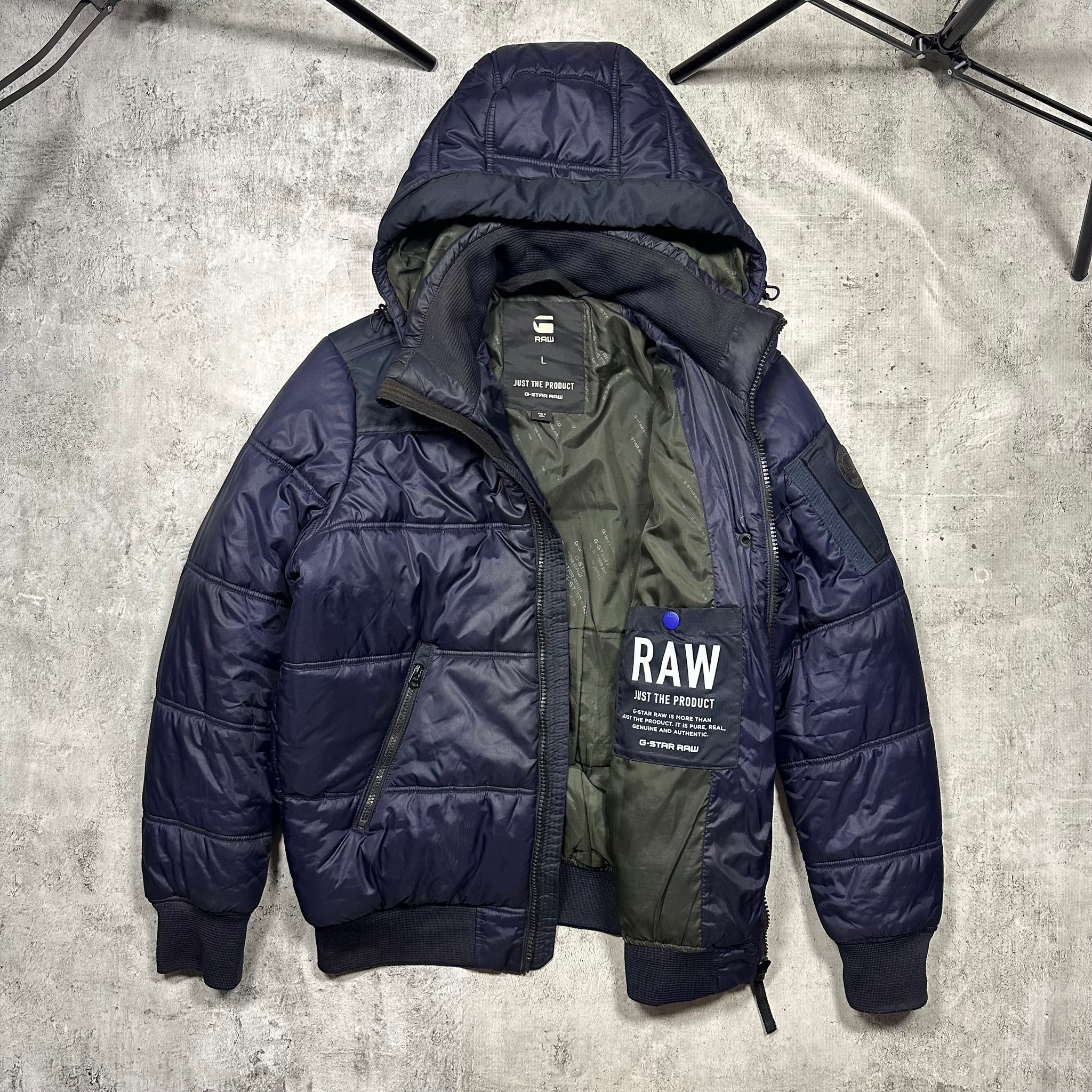 G Star Raw Whistler HDD bomber down, миниатюра 4