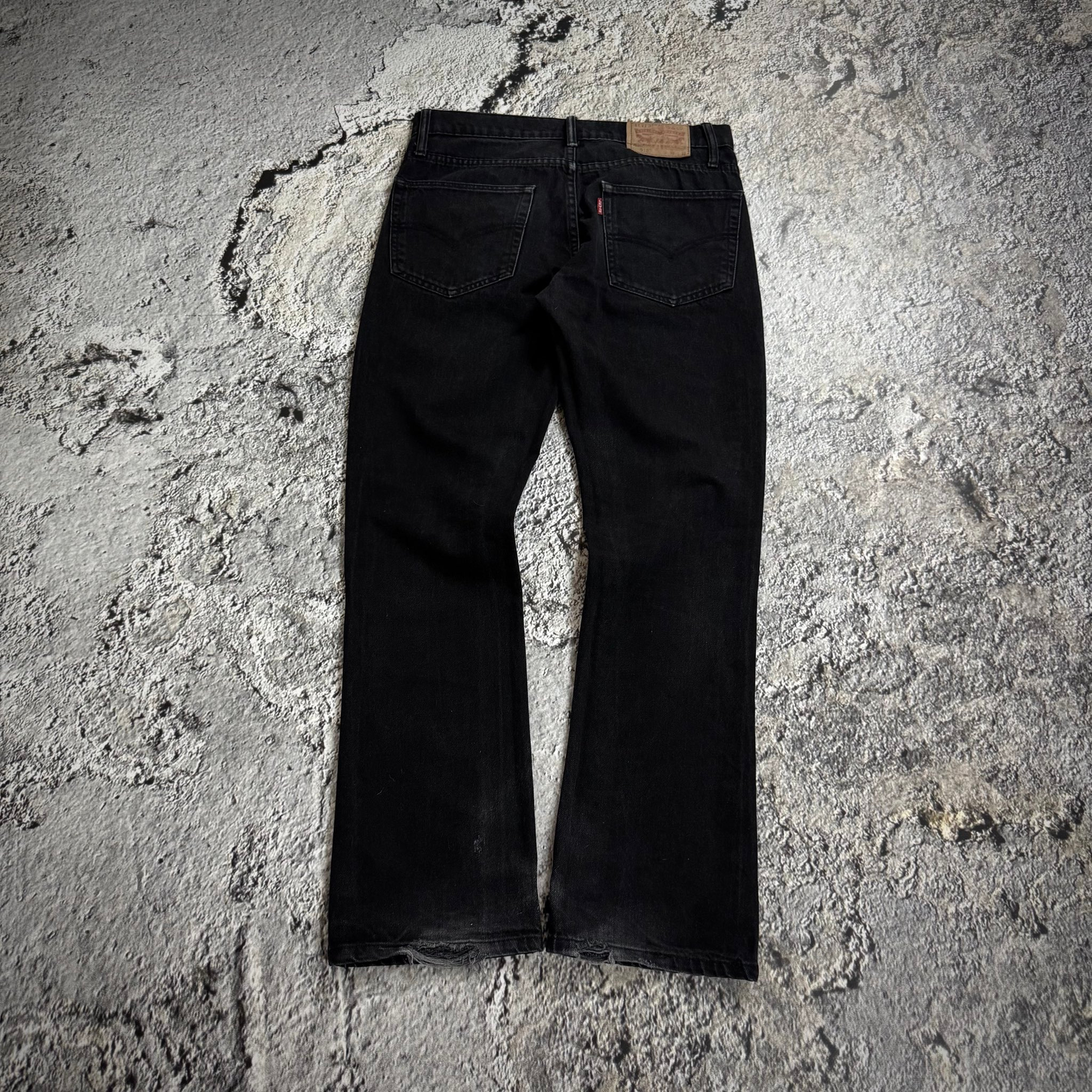 Levi's 518 Bootcut Distressed Jeans, миниатюра 2