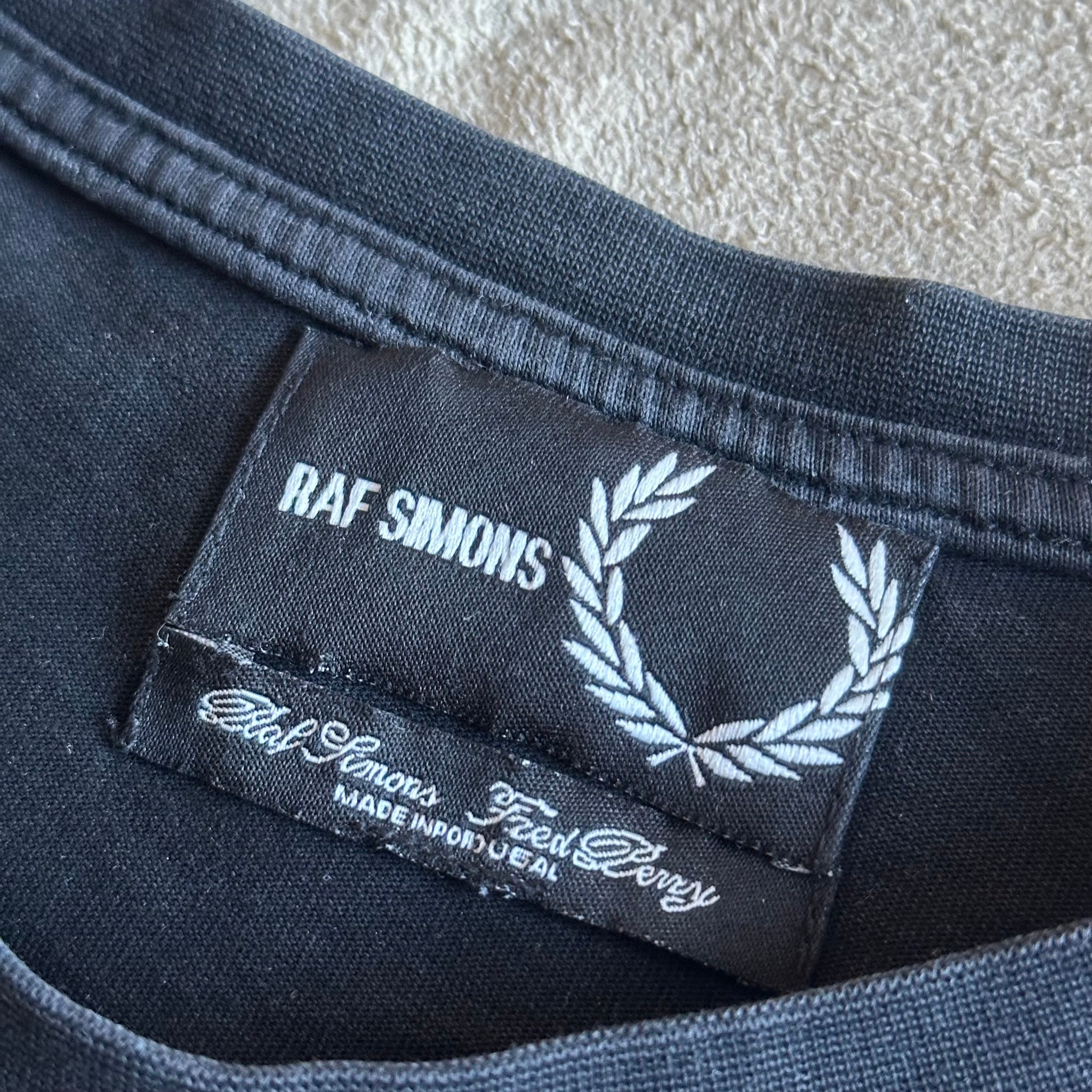 Fred Perry x Raf Simons Printed Panel T-Shirt, миниатюра 3