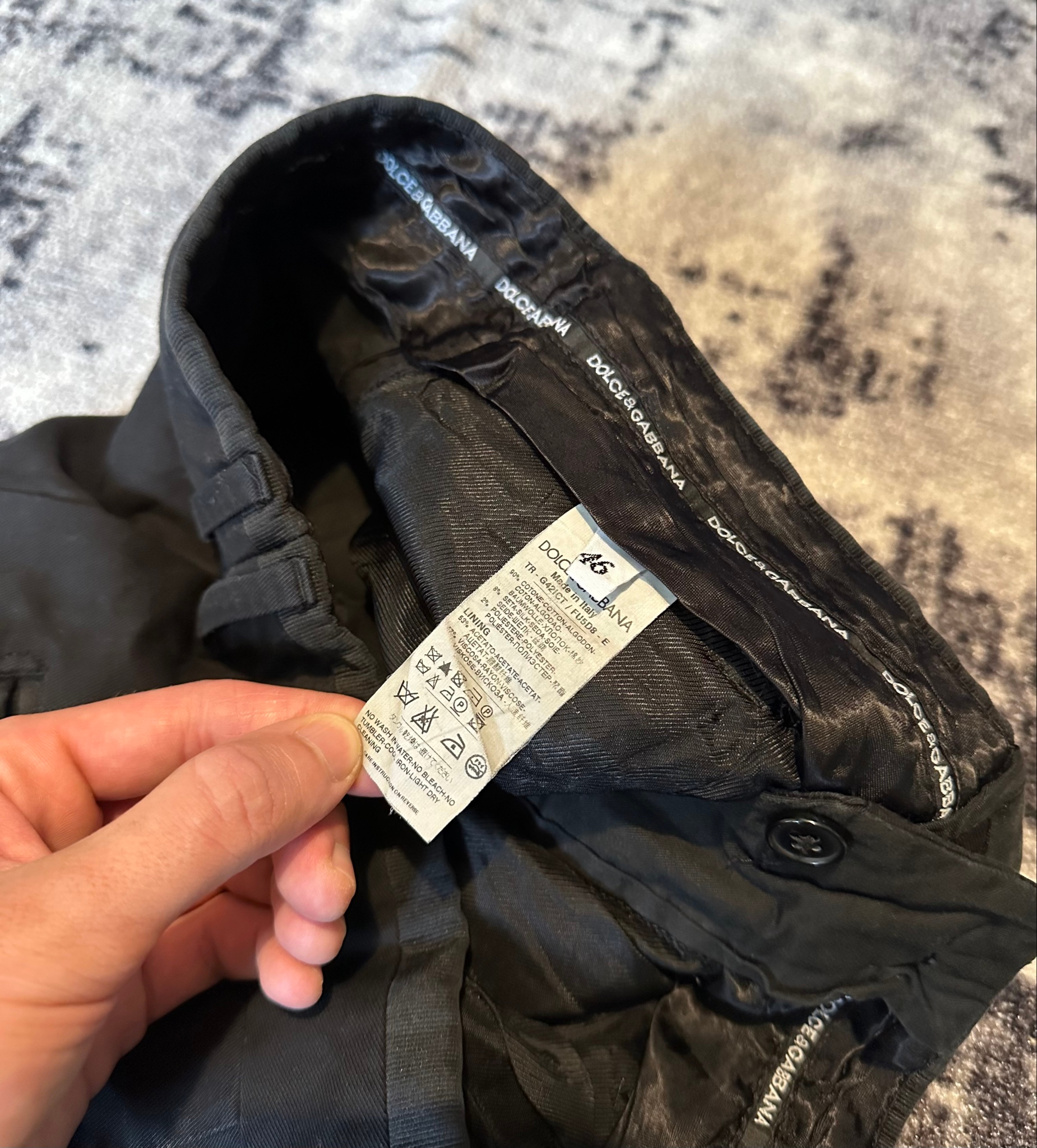 Dolce&Gabbana Classic Stripe Distressed 00’s, миниатюра 6