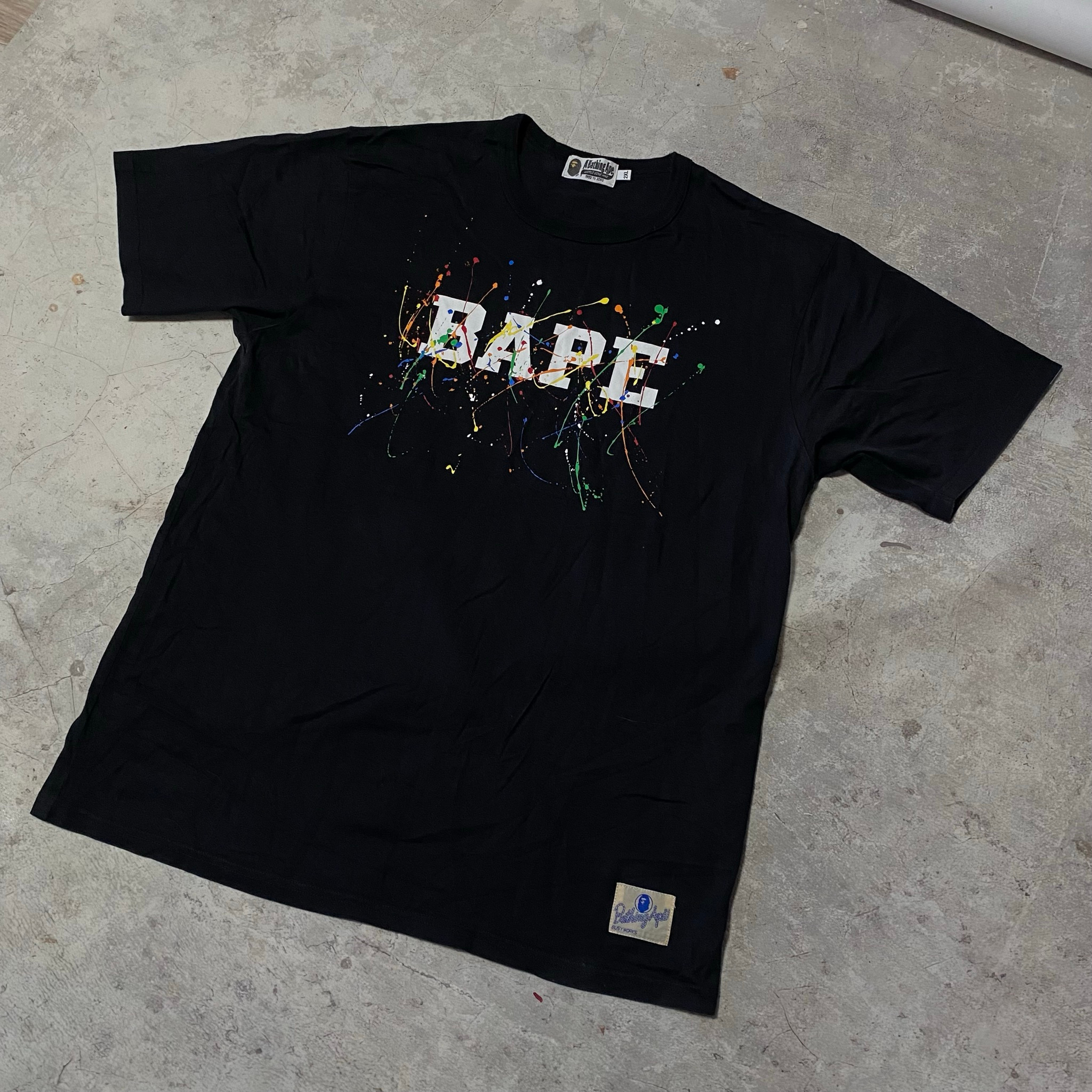 A Bathing Ape Paint Splatter Tee, миниатюра 1