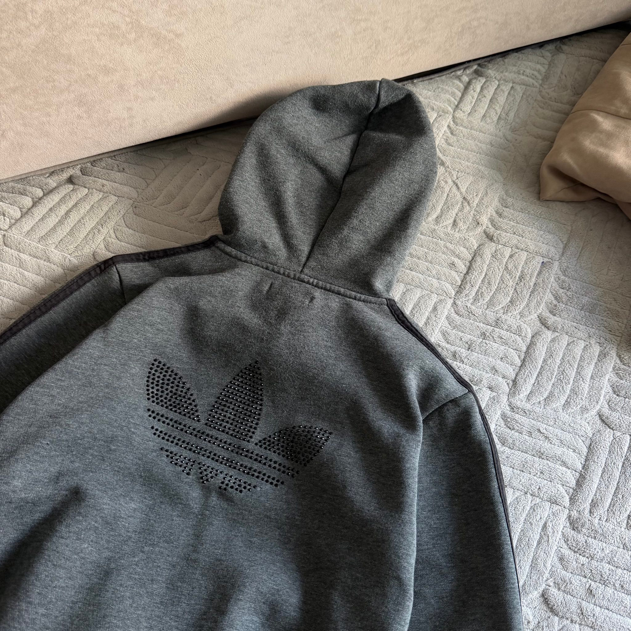 Adidas Vintage Zip-Hoodie y2k Treofil, миниатюра 3