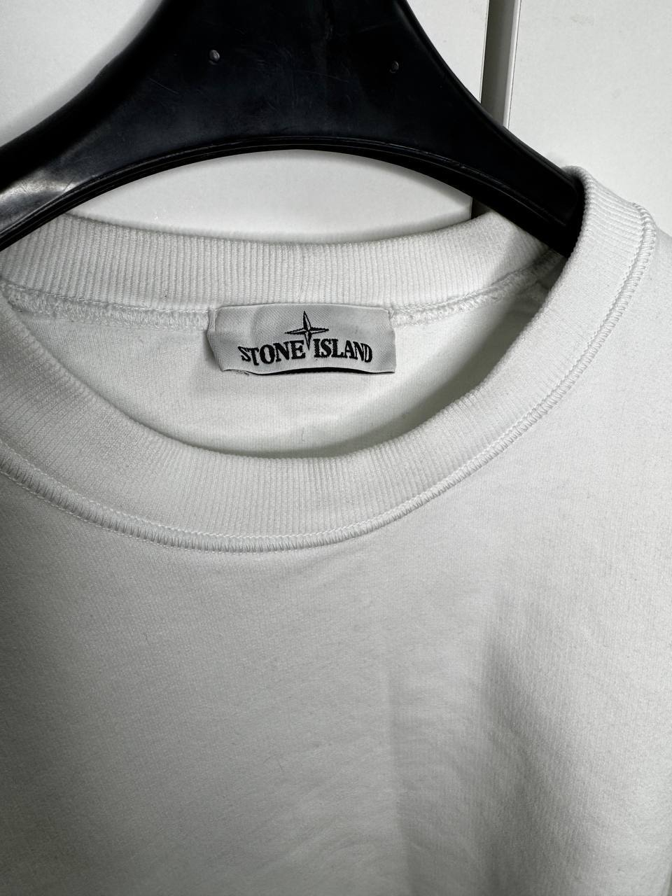 Stone Island White sweatshirt, миниатюра 3