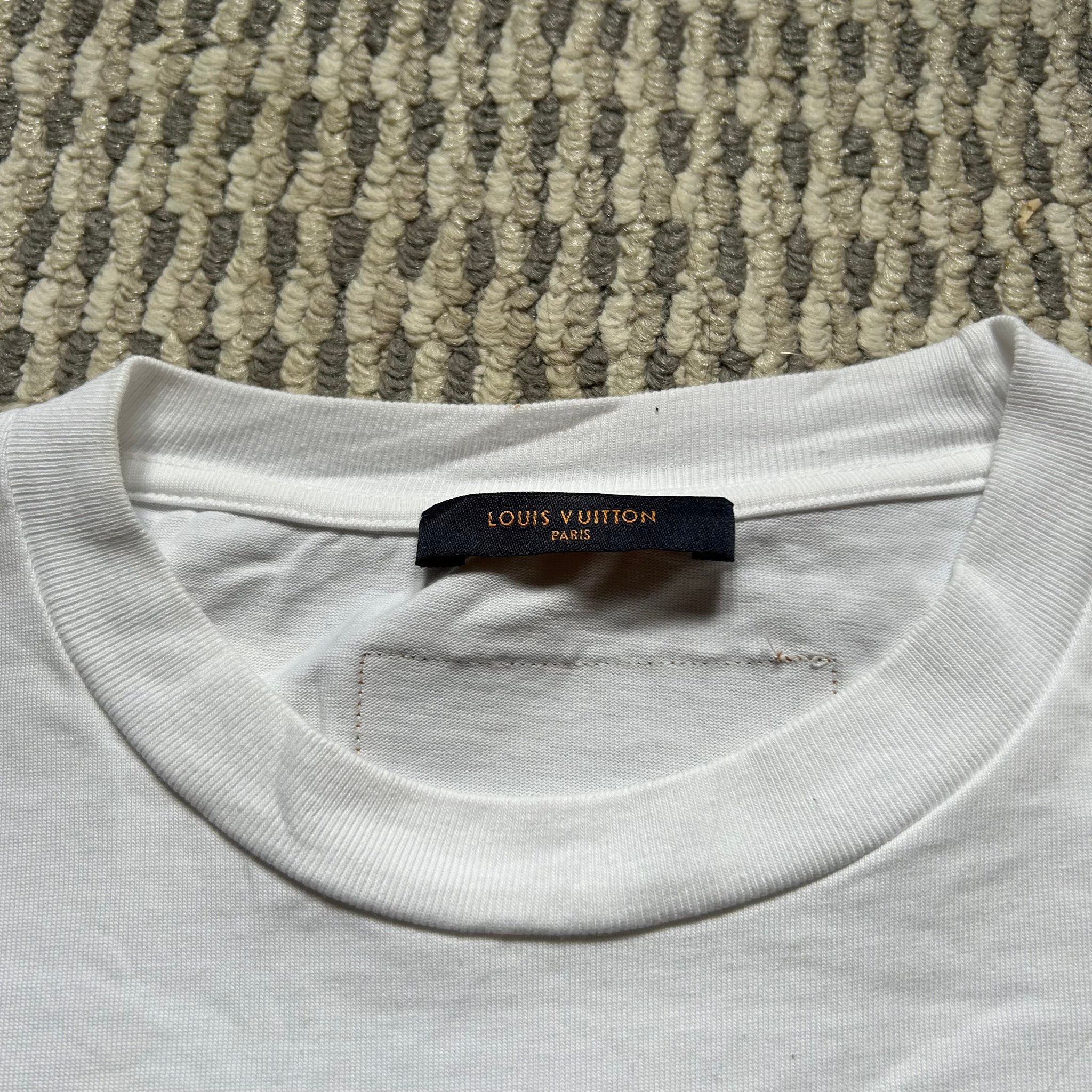 Louis Vuitton x Off White Floating LV Tee, миниатюра 4