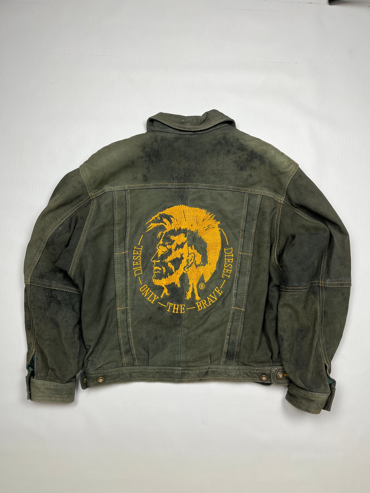 Diesel Vintage big logo jacket, миниатюра 1