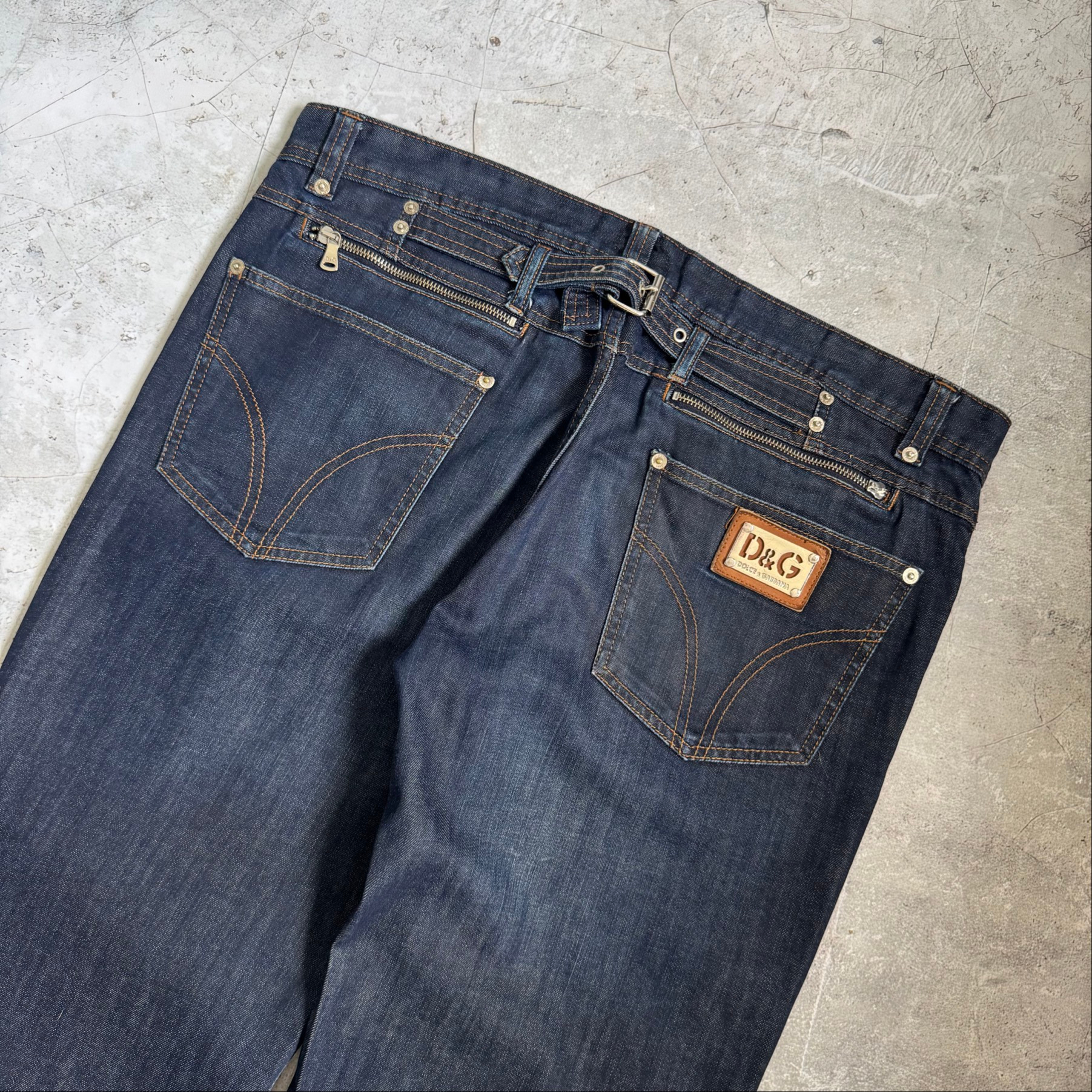 Dolce & Gabbana straight-fit jeans, миниатюра 5
