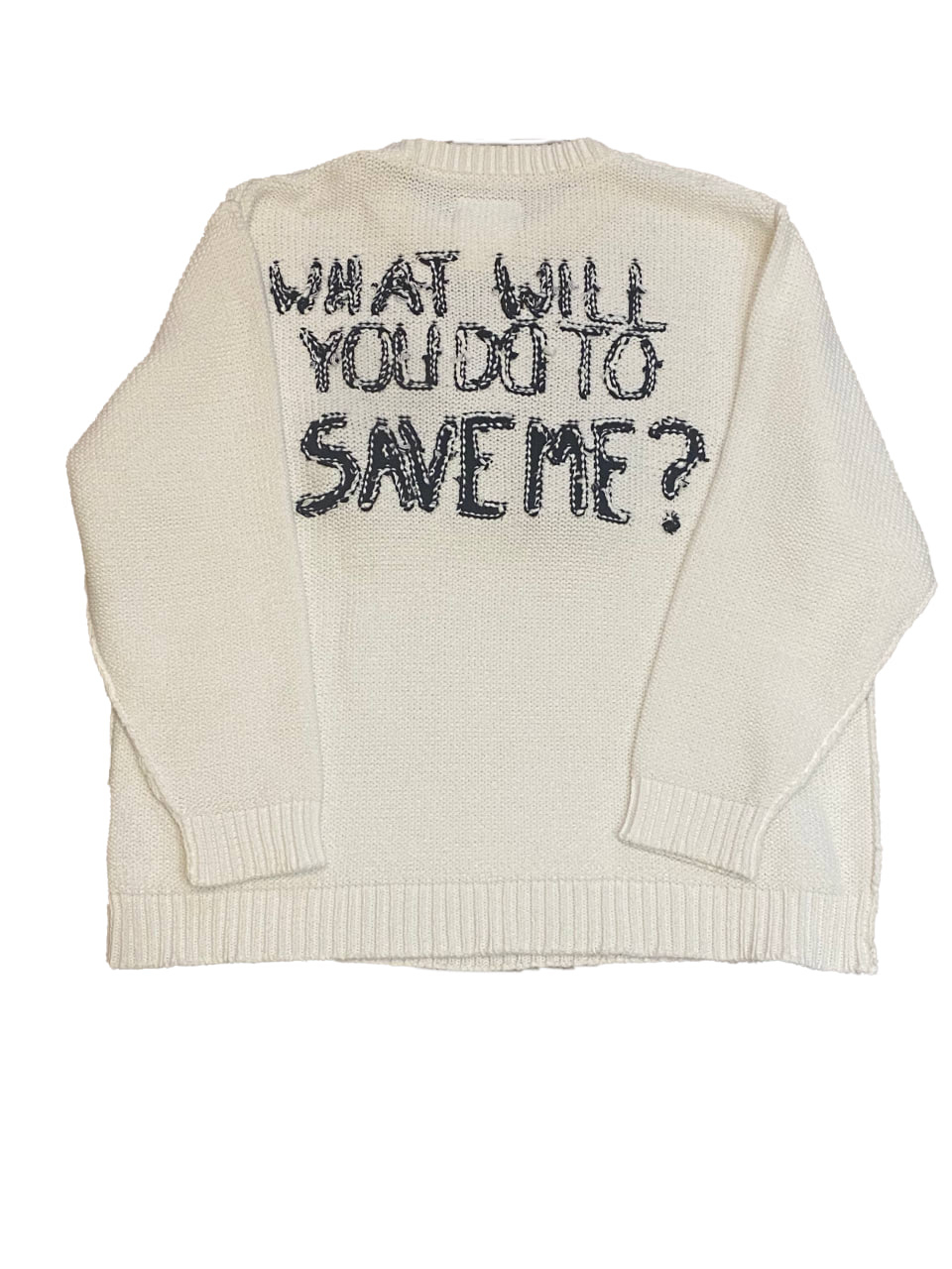 Doublet x Wism SS21 "A Very Merry Unbirthday For You" Hand-Knitting Jacquard Pullover "Ice Bear", миниатюра 2