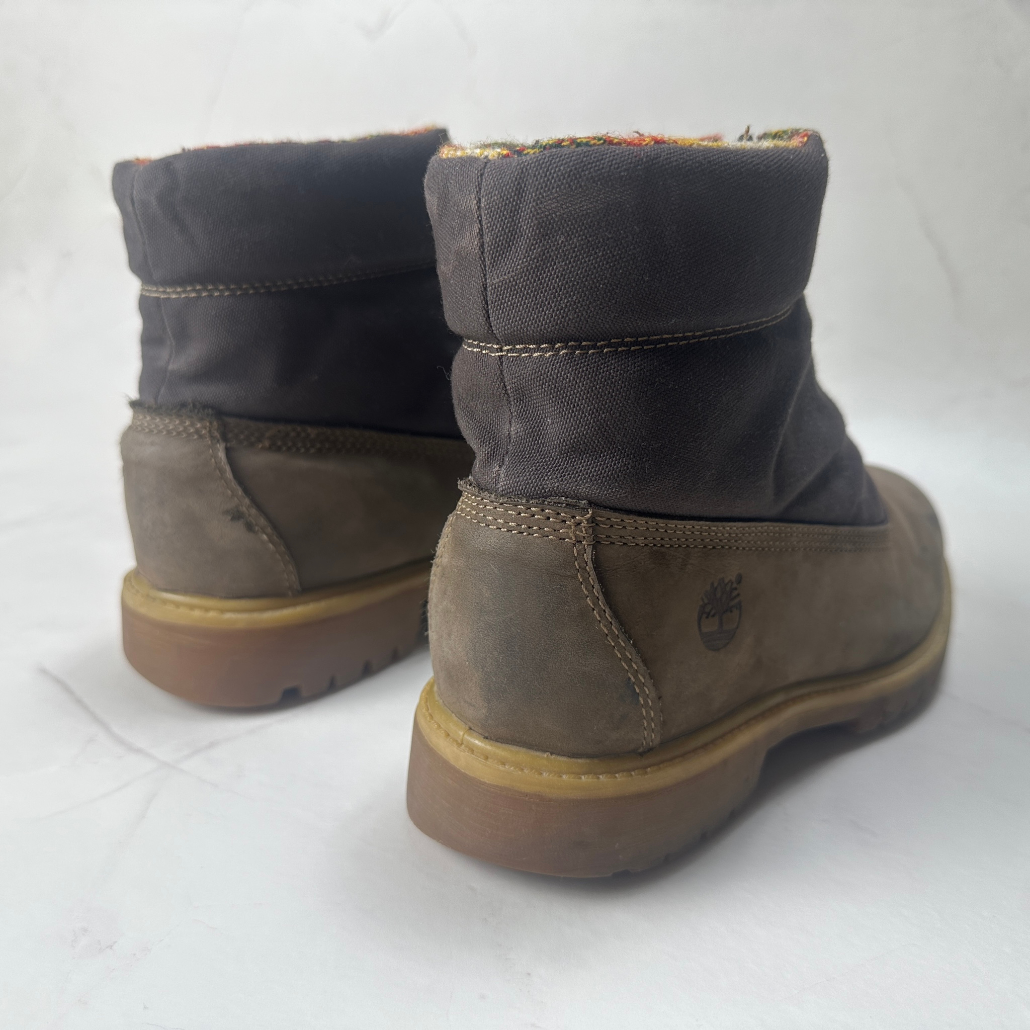 Timberland x Woolrich Zip fur boots, миниатюра 9