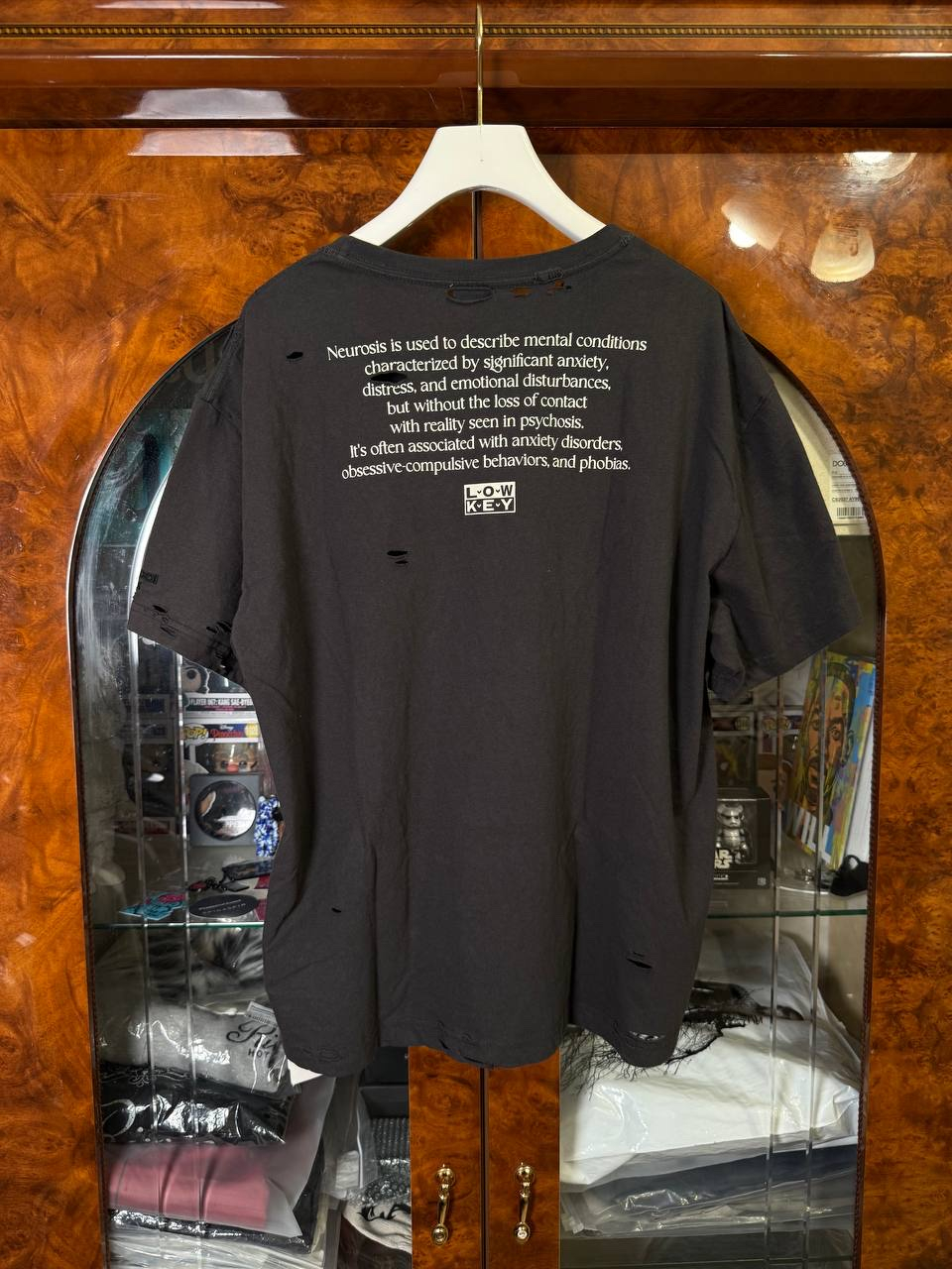 Protocol Index NEUROSIS Distressed Black T-shirt, миниатюра 2