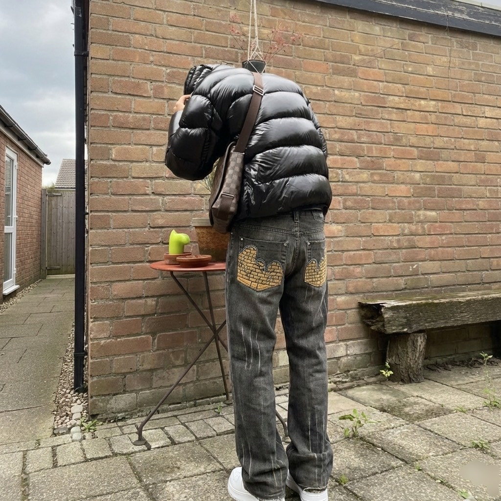 Hysteric Glamour x Evisu  undercover type jeans, миниатюра 2