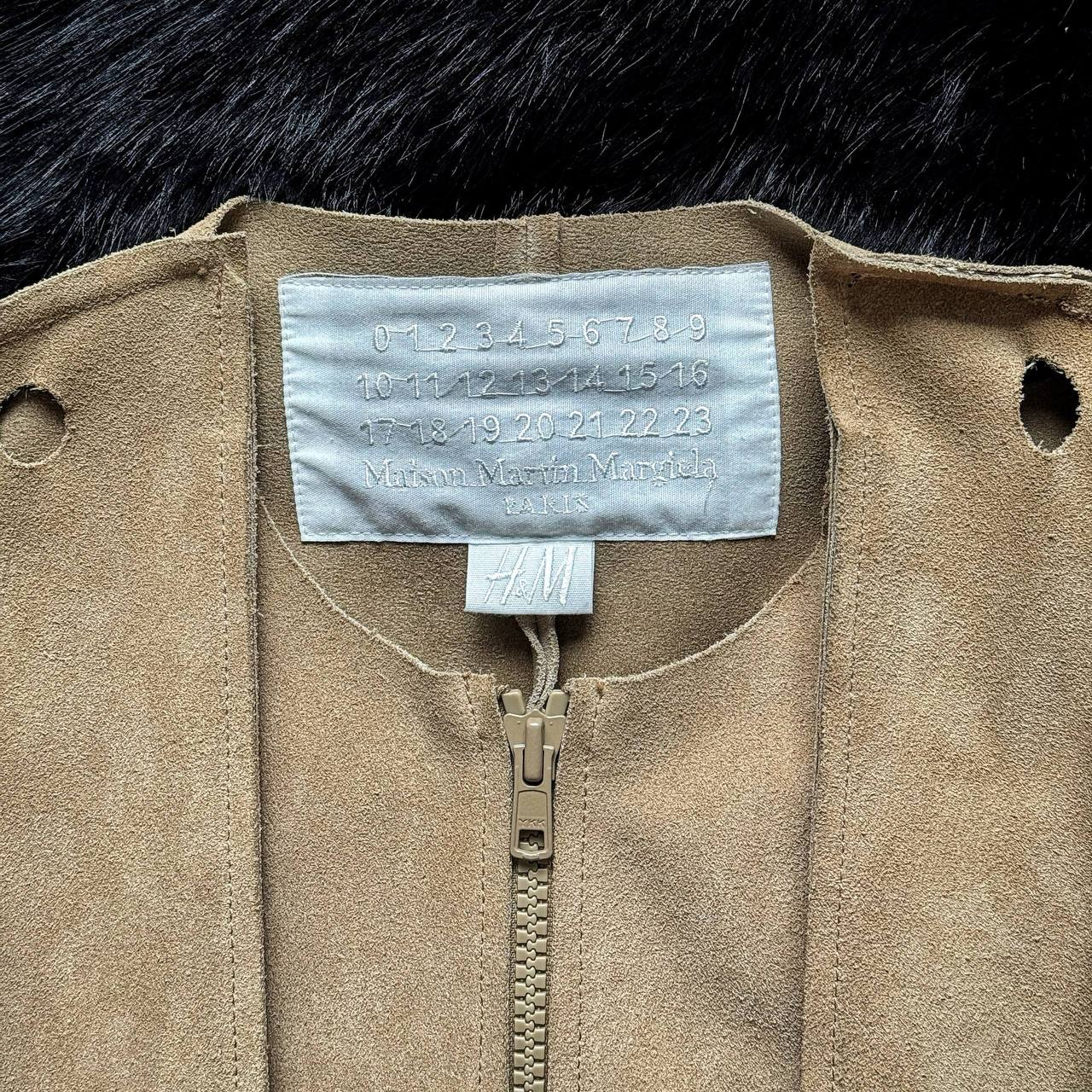 Maison margiela x HM Suede deconstructed jacket, миниатюра 3