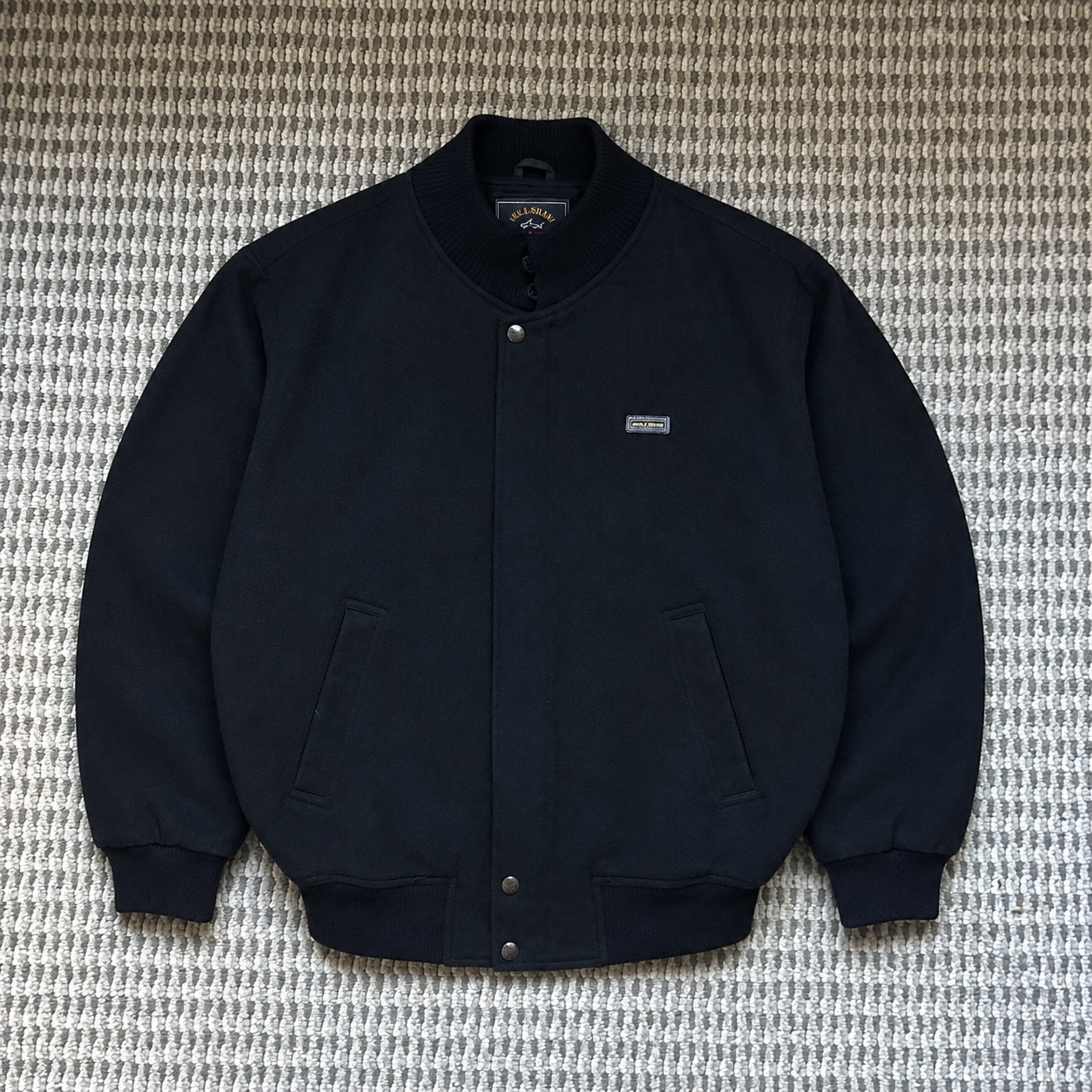 Paul & Shark Wool Bomber Made in Italy Vintage, миниатюра 1