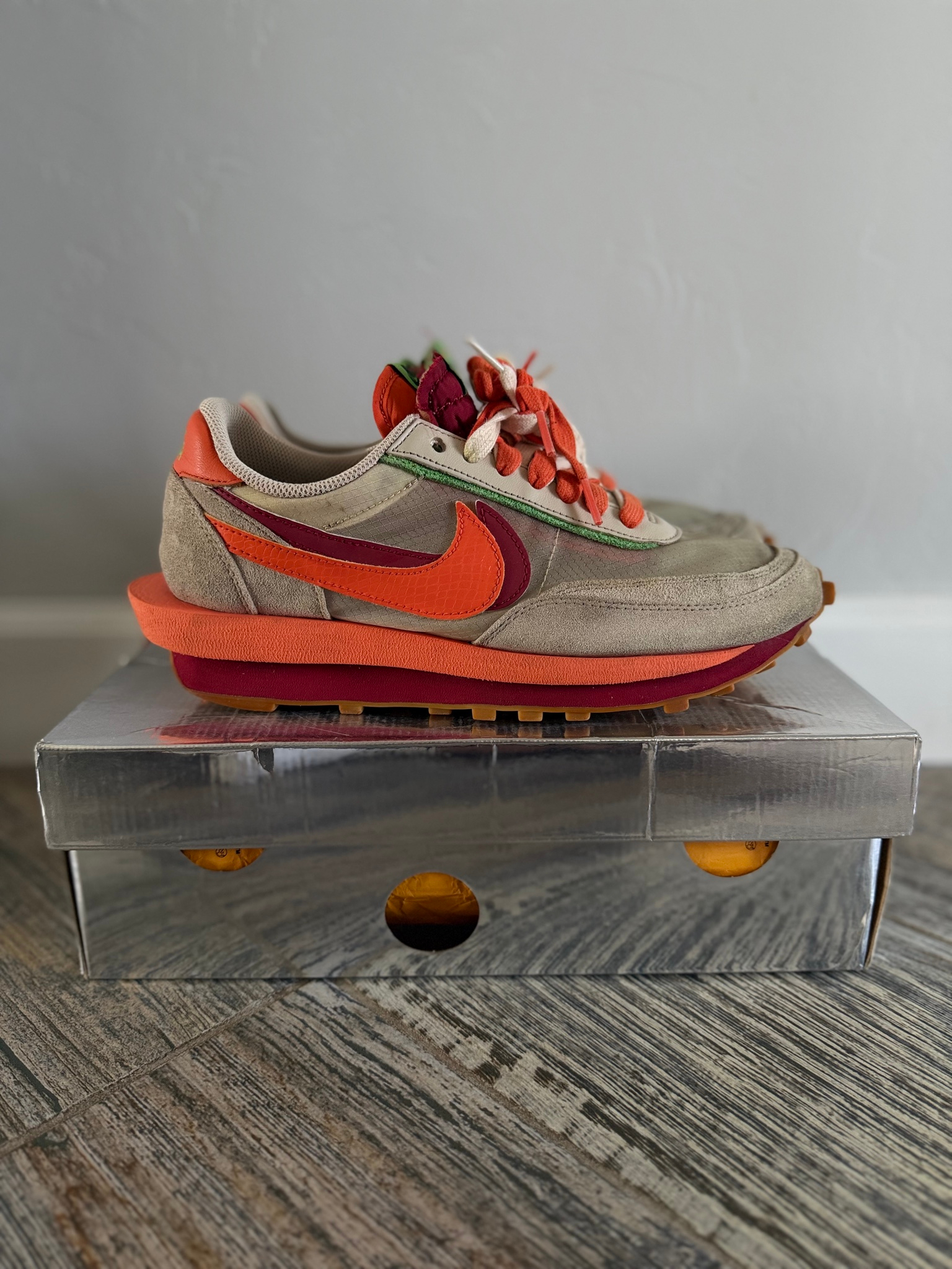 Nike x Sacai x CLOT LD Waffle, миниатюра 10