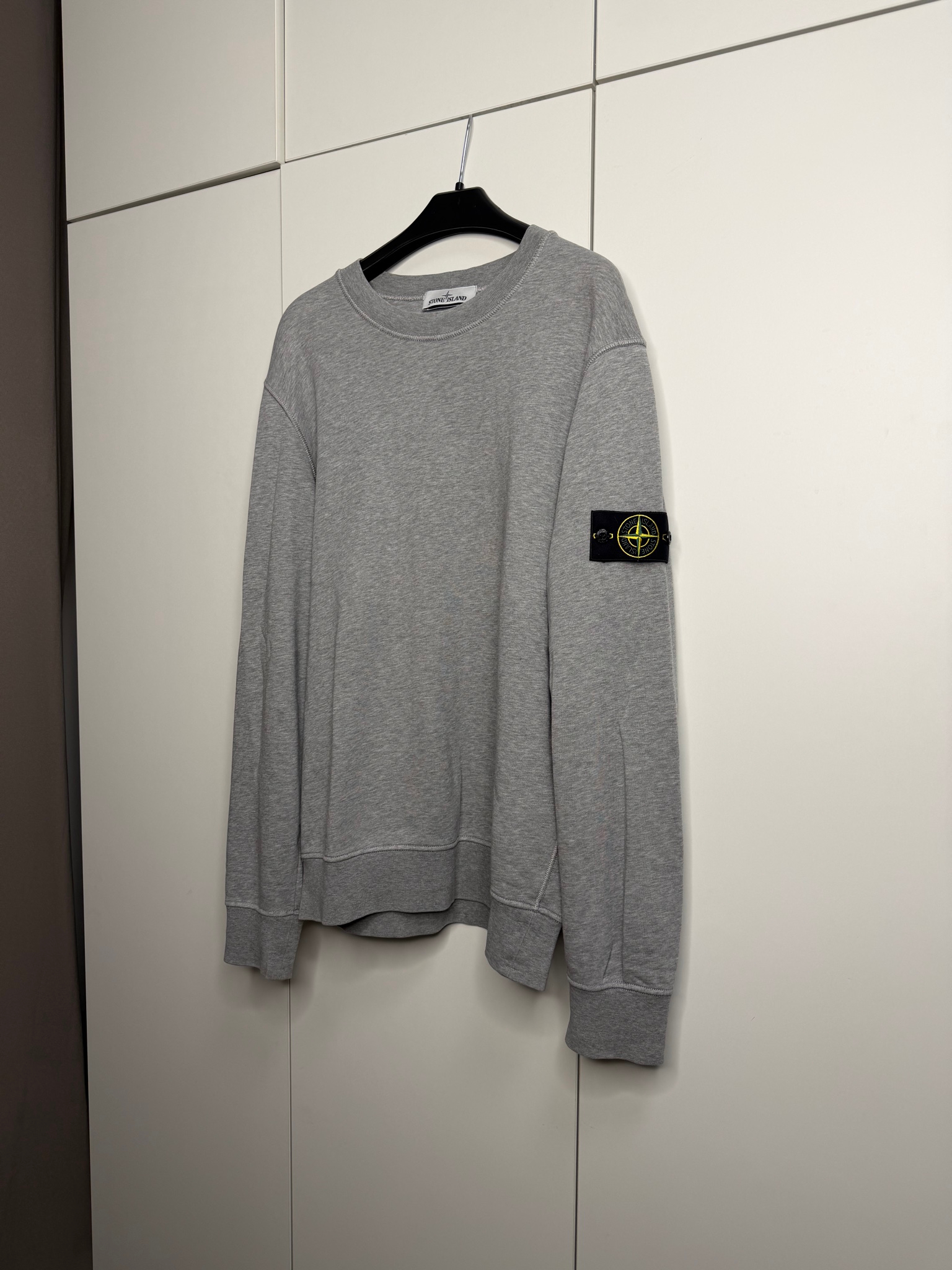 Stone Island Grey Sweater SS22, миниатюра 1