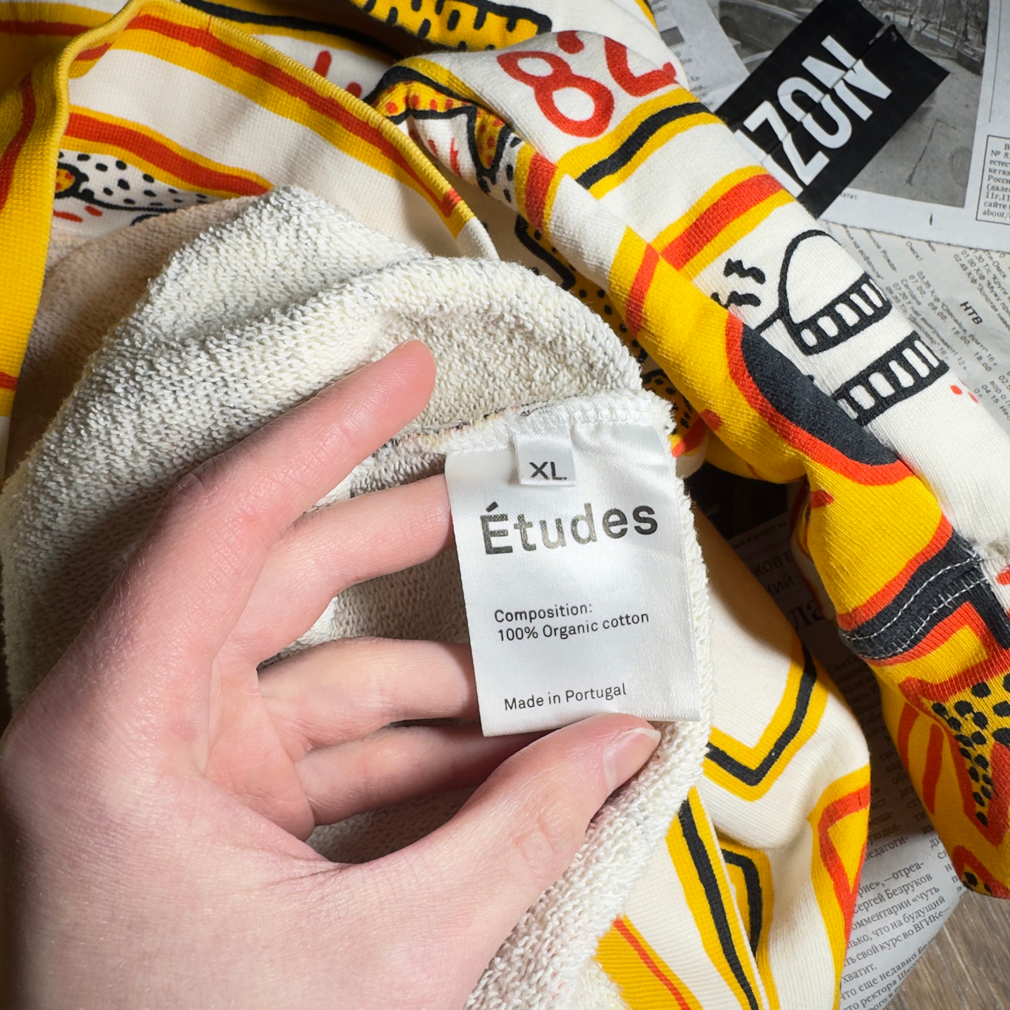 Etudes x Keith Haring "One Man Show" Hoodie, миниатюра 3