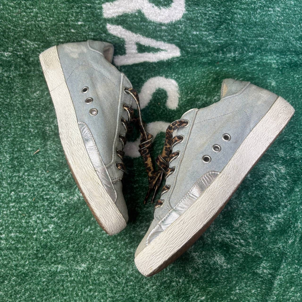 Golden Goose Super-Star гламурные шнурки, миниатюра 4