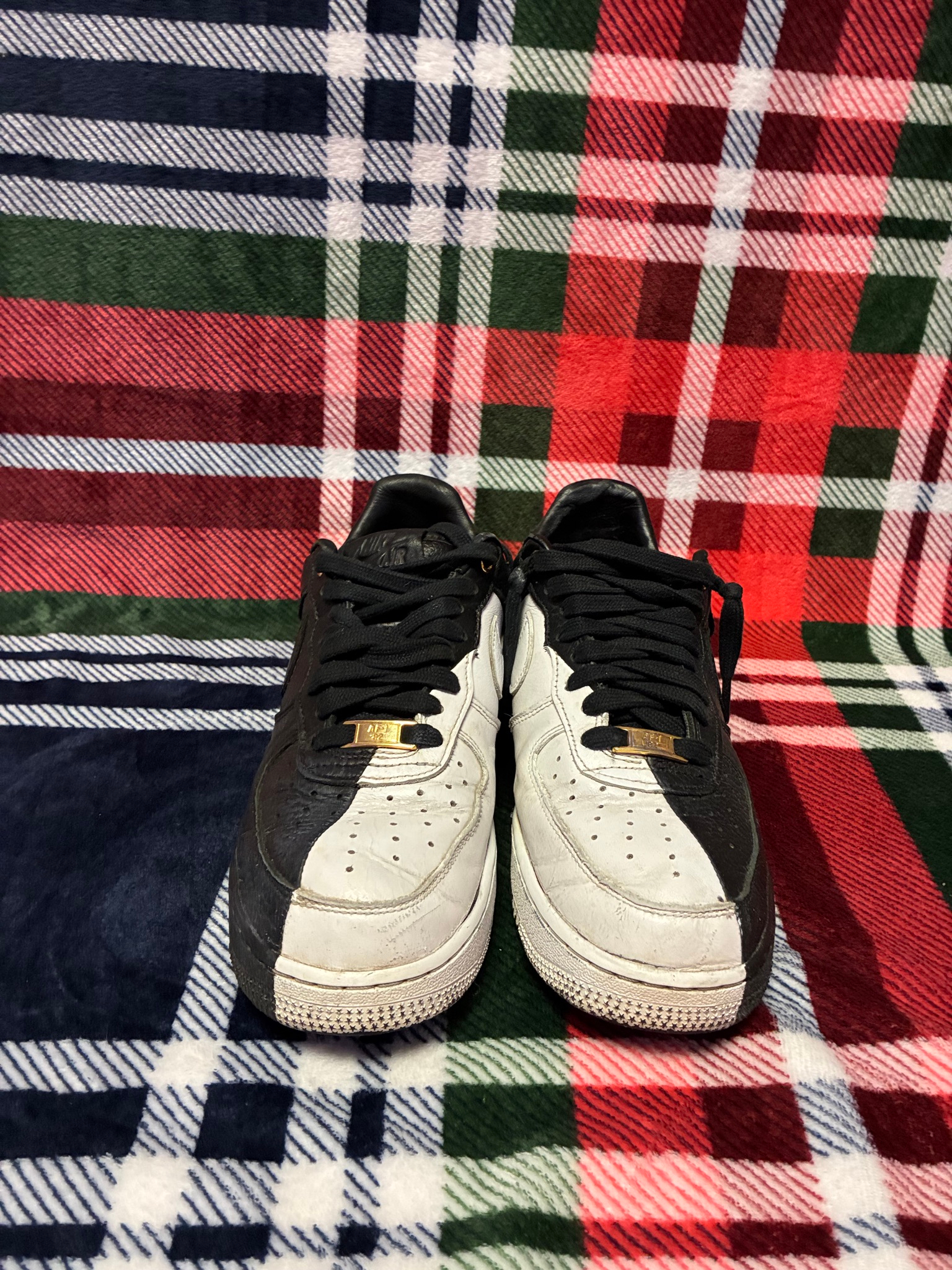 Nike x Anniversary Air force 1 07 prm breakthrought anniversary split, миниатюра 1