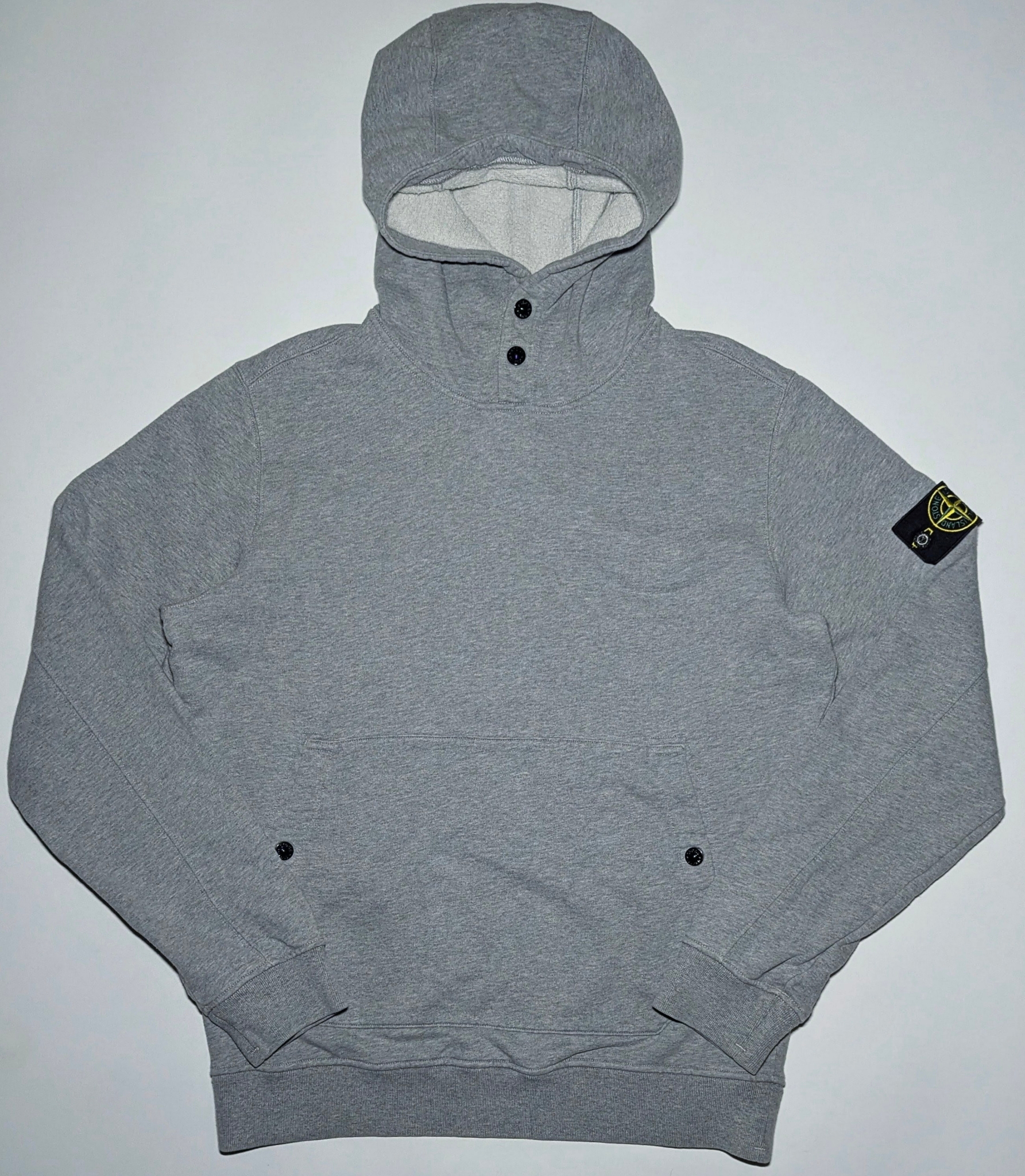 Stone Island Logo Patch Hoodie, миниатюра 4