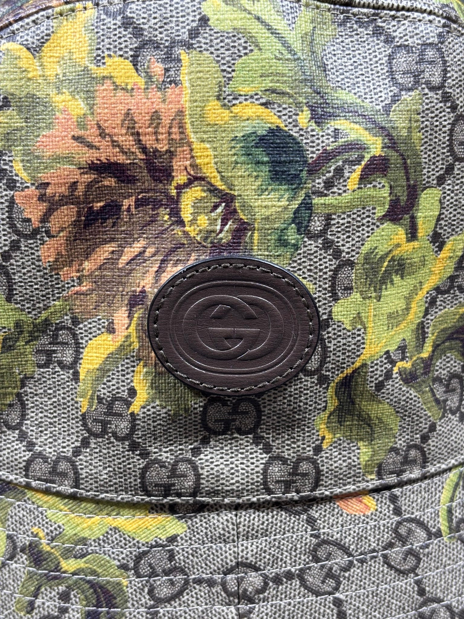 Gucci GG Supreme Dusty Azalea Bucket Hat, миниатюра 5