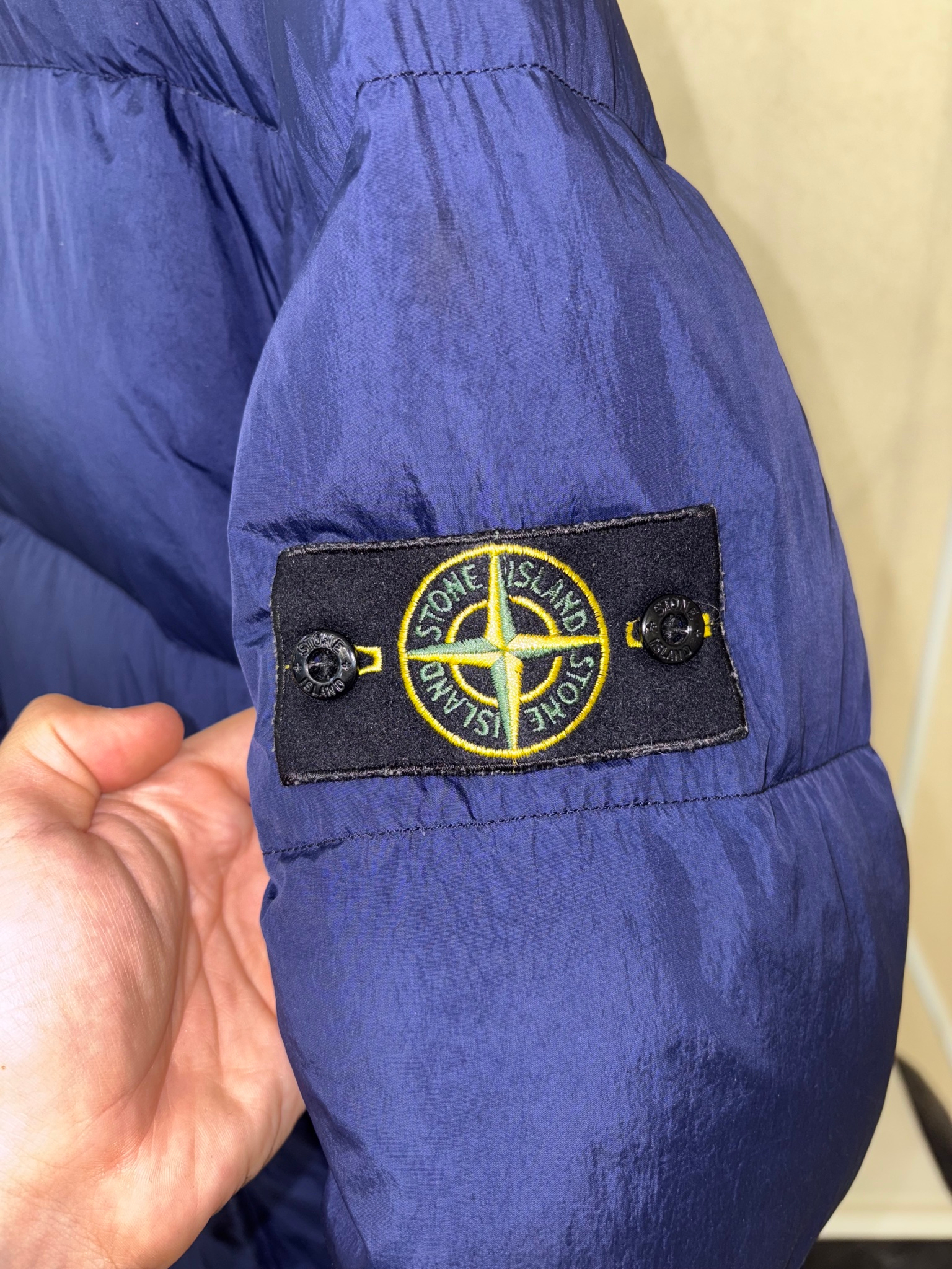 Stone Island Garment dyed crinkle reps, миниатюра 10