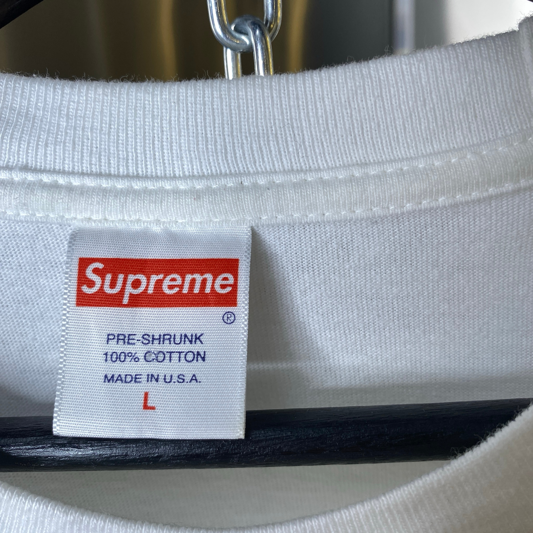 SUPREME KISS TEE WHITE FW17, миниатюра 4