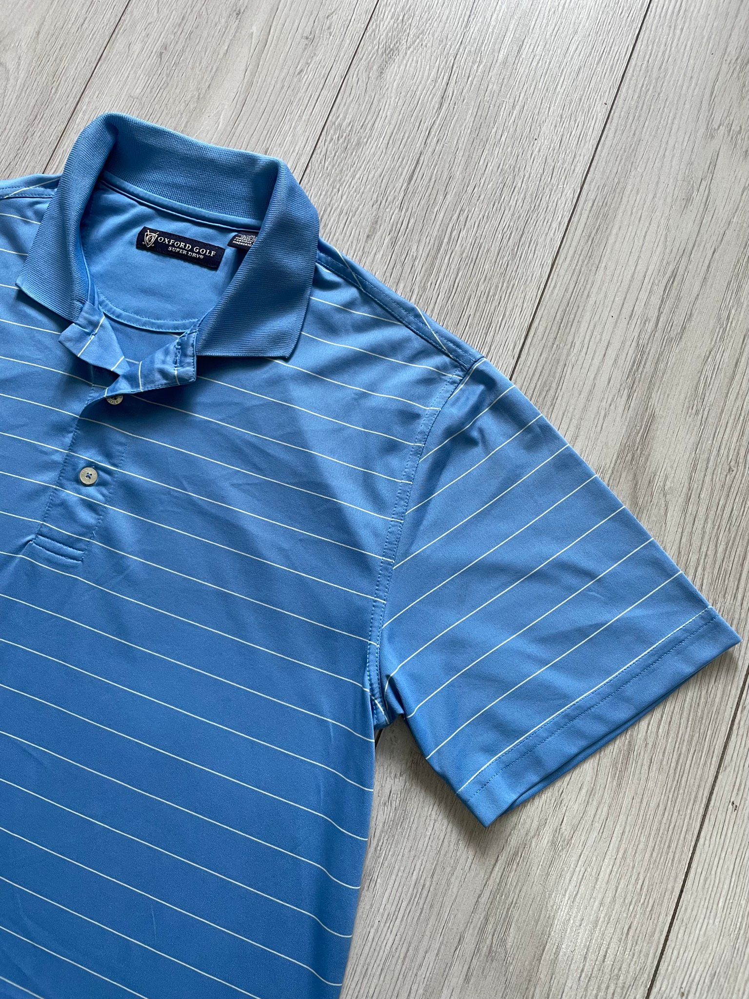 Oxford Golf SuperDry White Stripes Polo, миниатюра 4