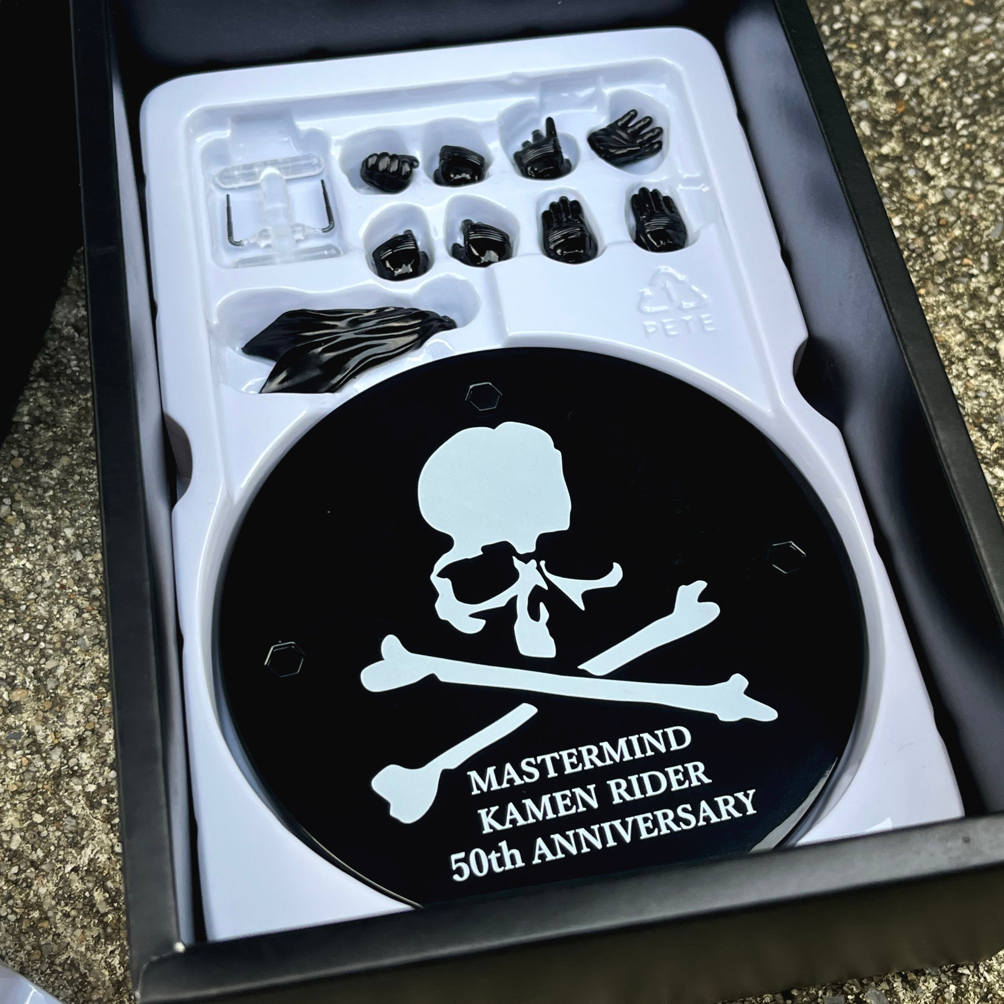 Bandai x mastermind JAPAN Kamen Rider 50th Anniversary Masked Rider 1 Black Ver., миниатюра 4