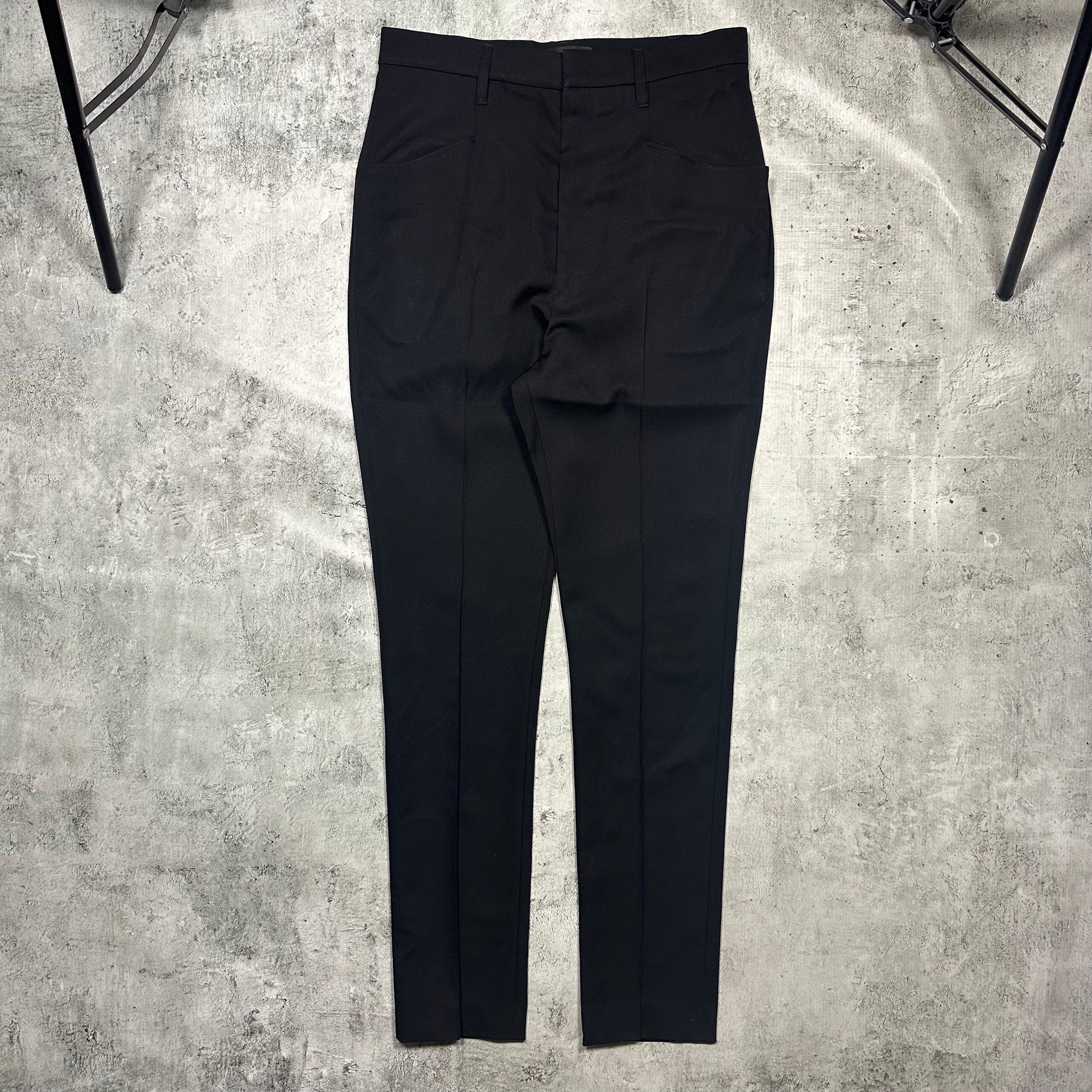 Isabel Marant Wool Slim high-slung trousers, миниатюра 1