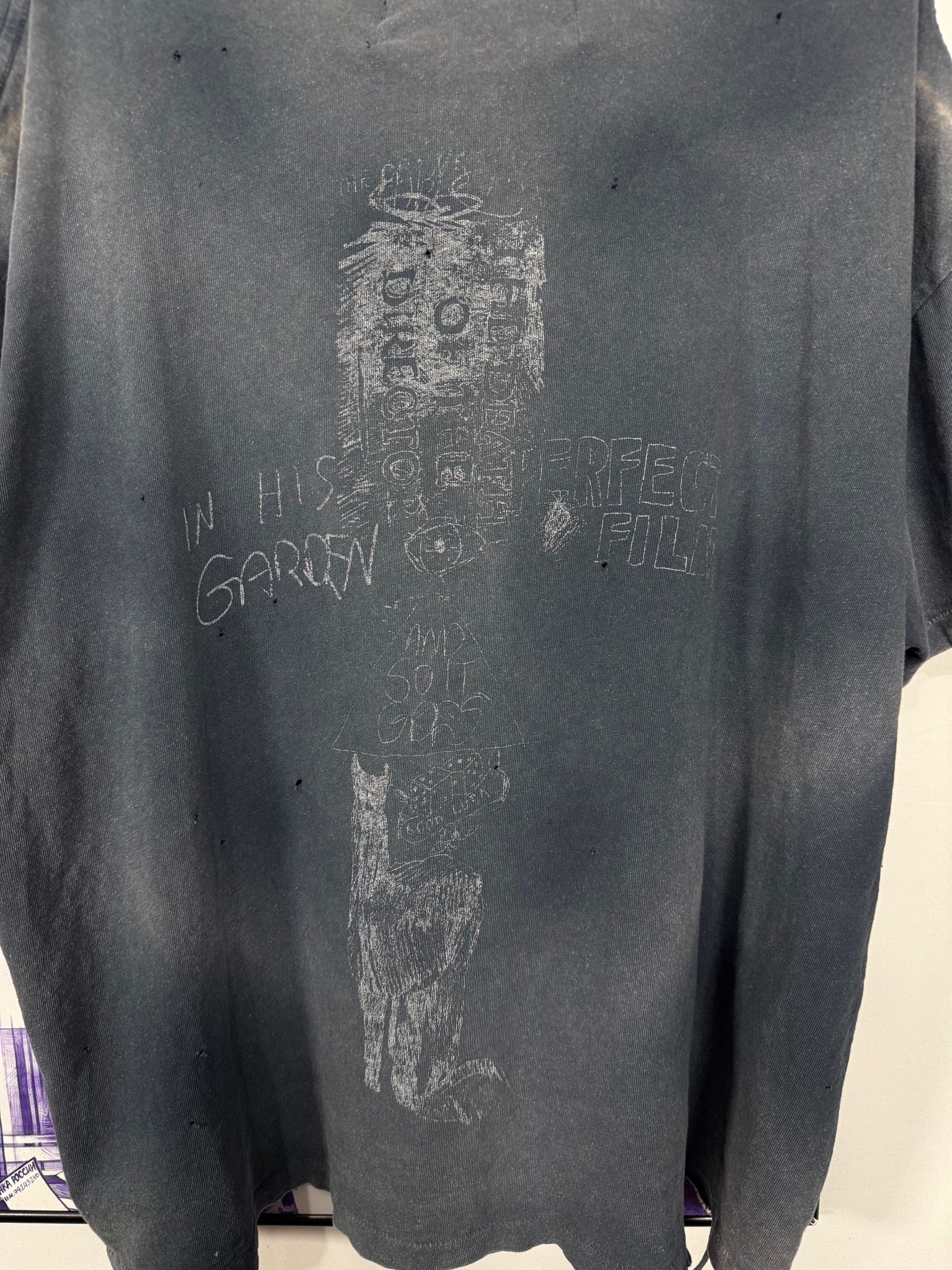 Paly Hollywood Maidstone Distressed T-shirt, миниатюра 4