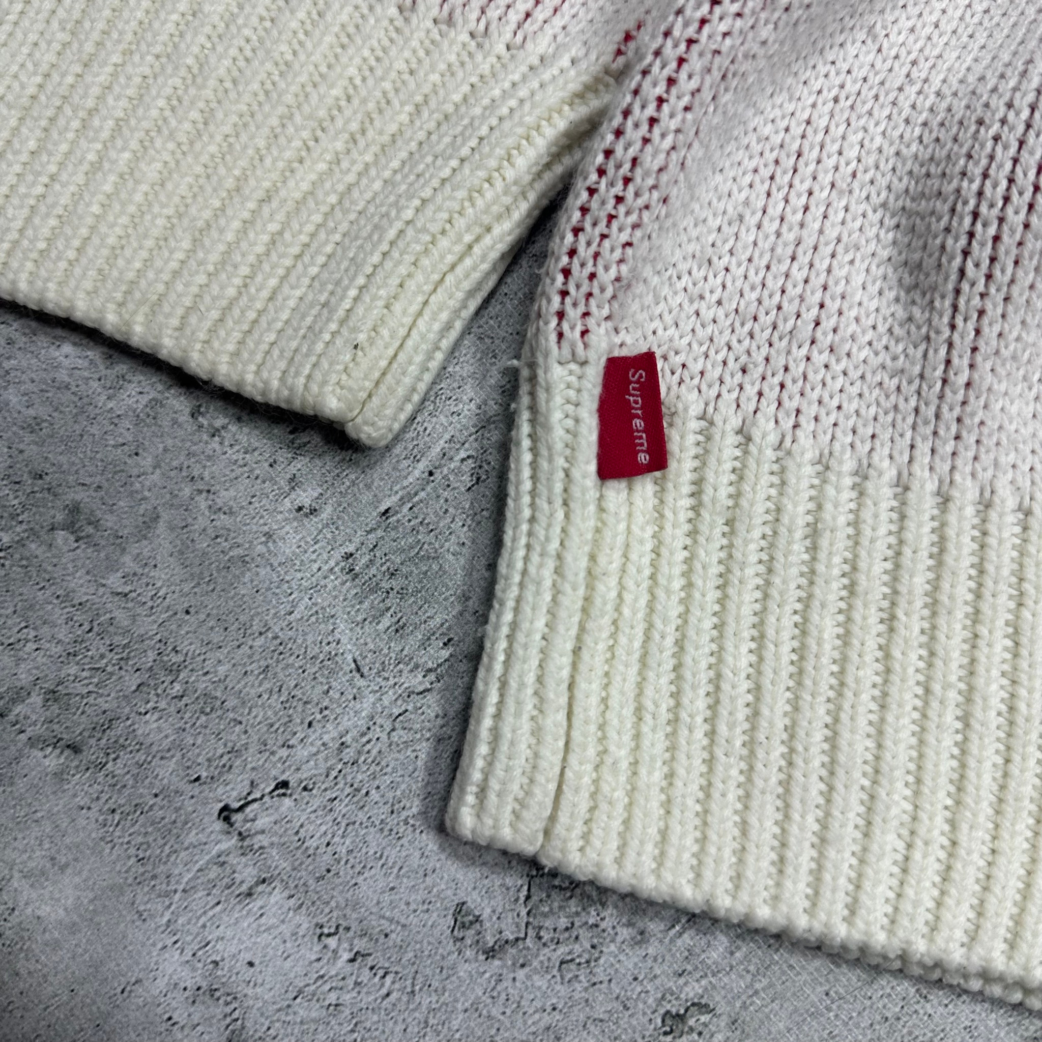 Nike x Supreme SS19 Swoosh knit sweater crossover printing, миниатюра 10