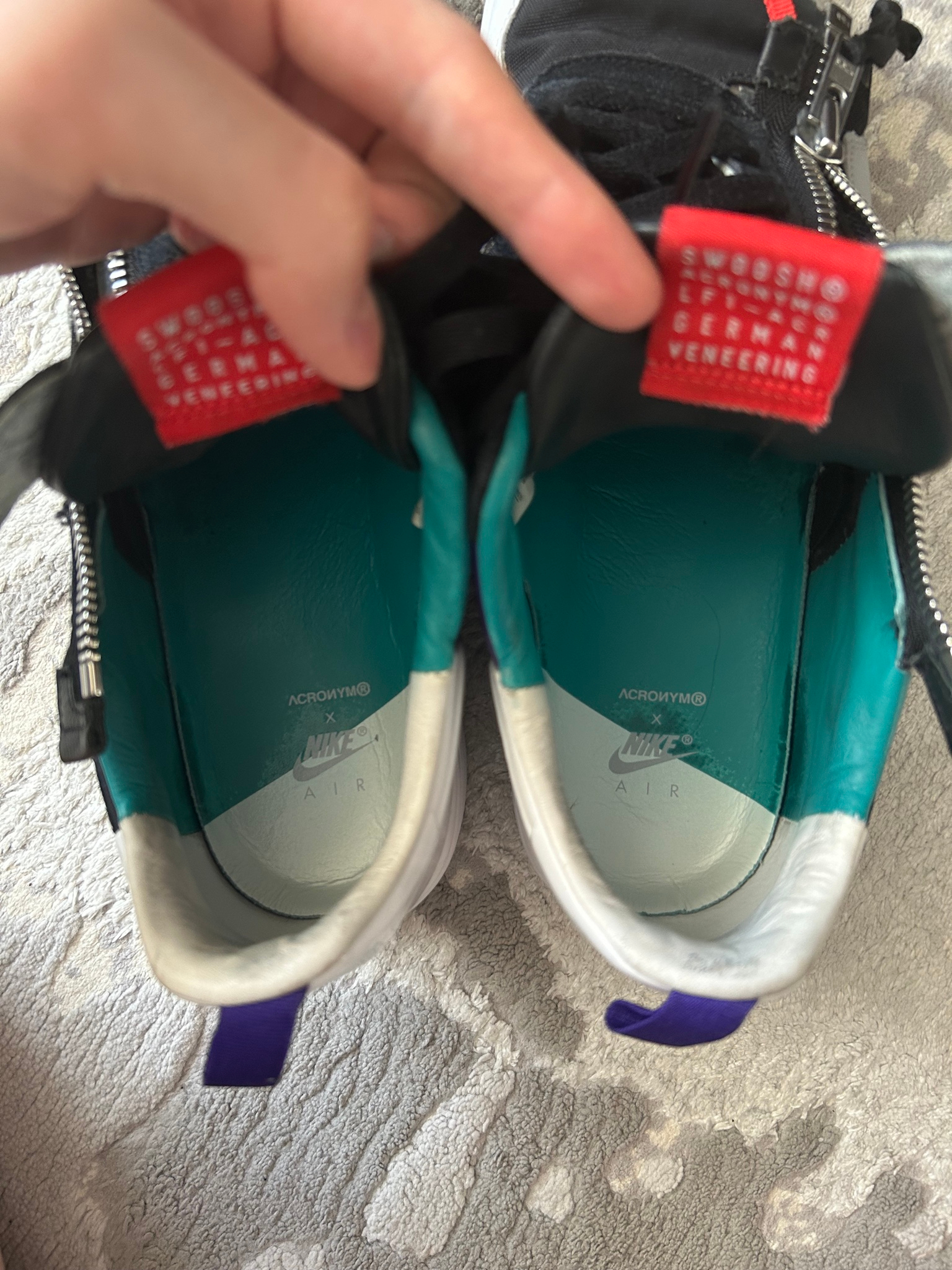 Nike x ACRONYM ACG Lunar Force 1 'Turbo Green, миниатюра 4