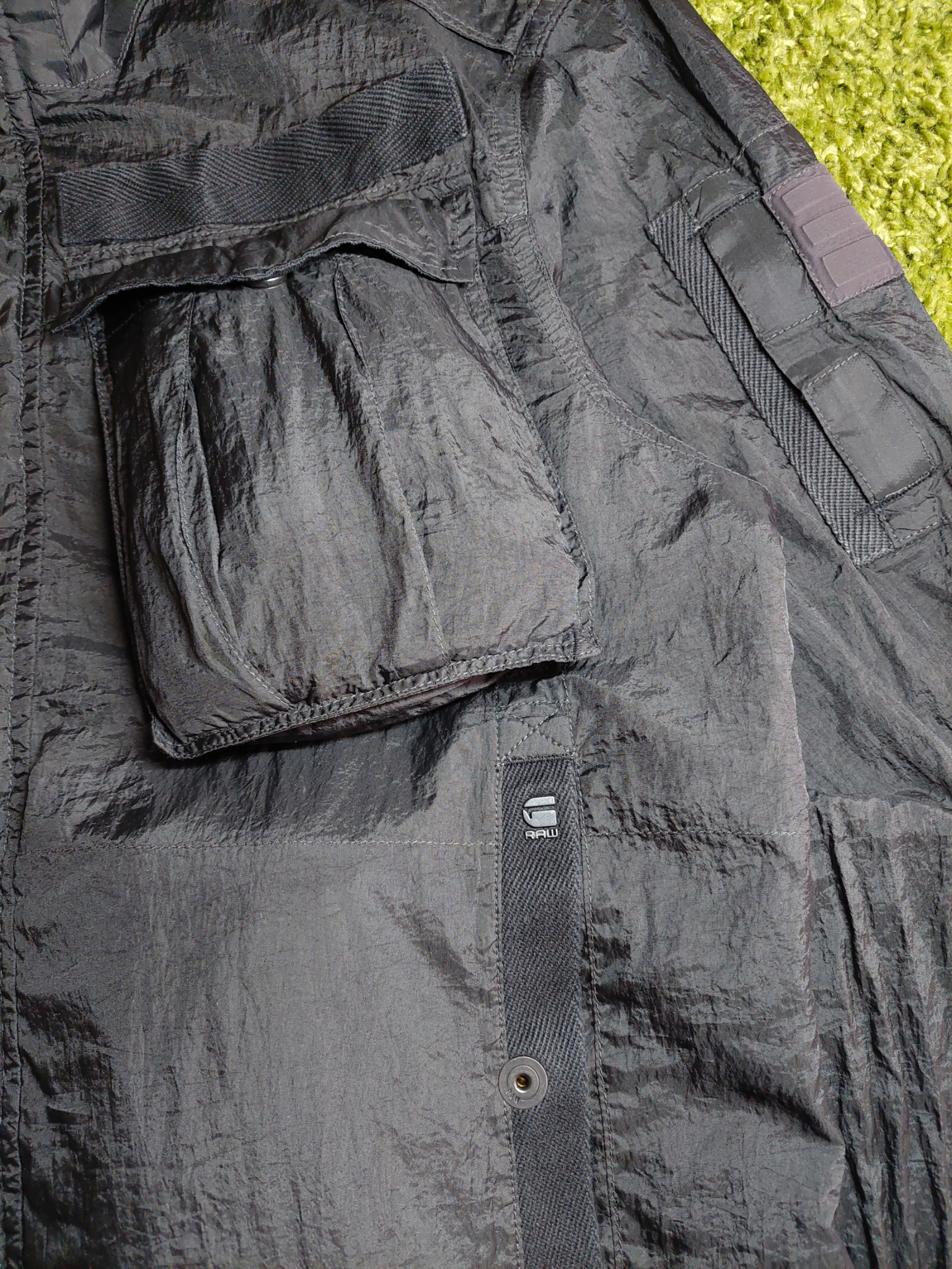 G-Star Raw m65 Military Multi Pocket Jacket Rovic Overshirt, миниатюра 17