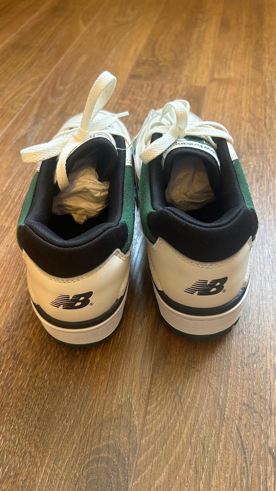 New balance 550 White/Green, миниатюра 2