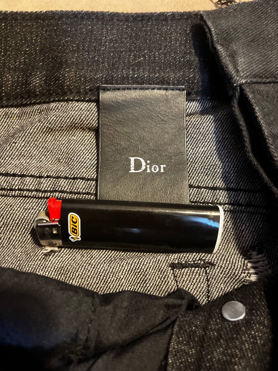 Dior Dior штаны вощёные, миниатюра 4