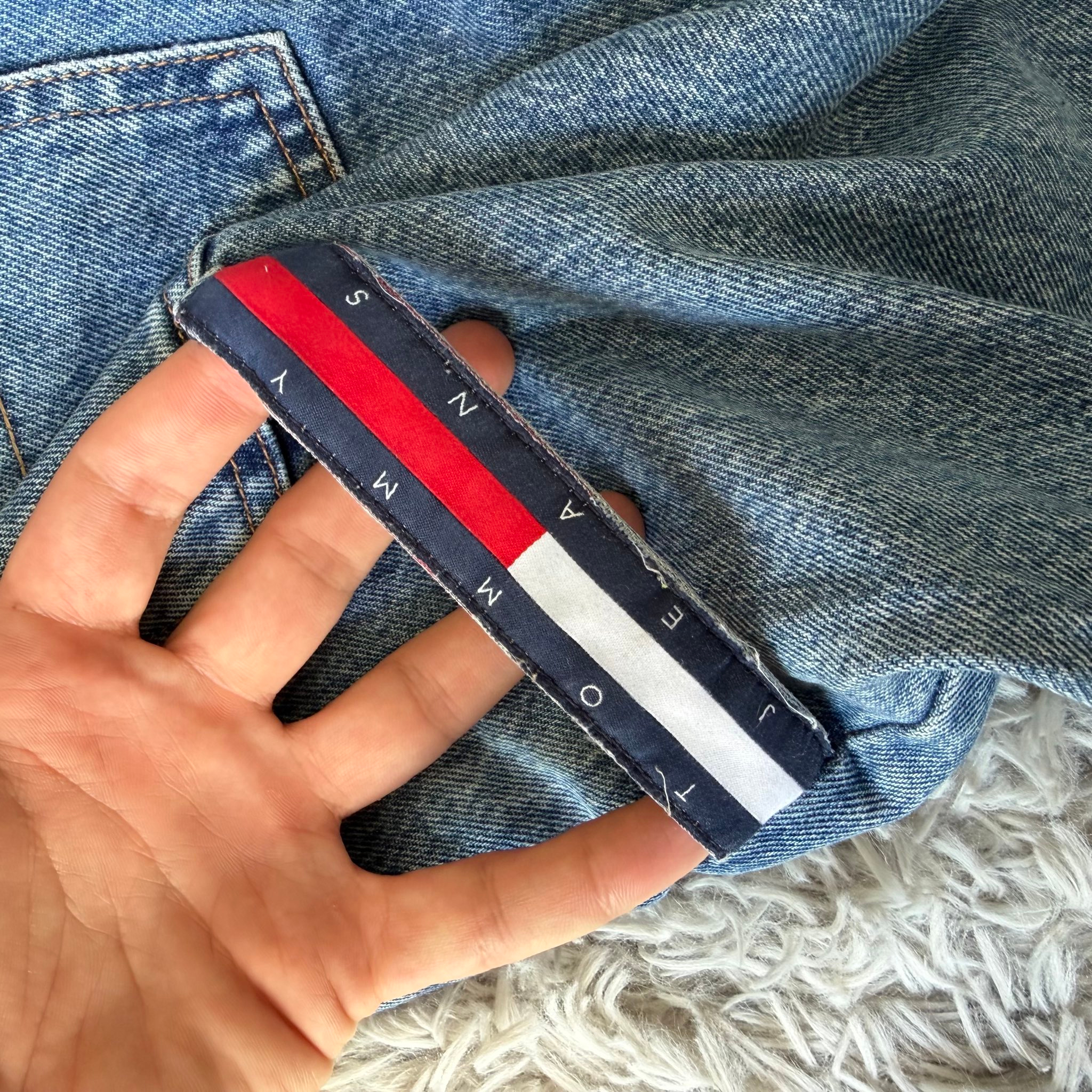 Tommy Jeans Джинсовый комбинезон, миниатюра 6