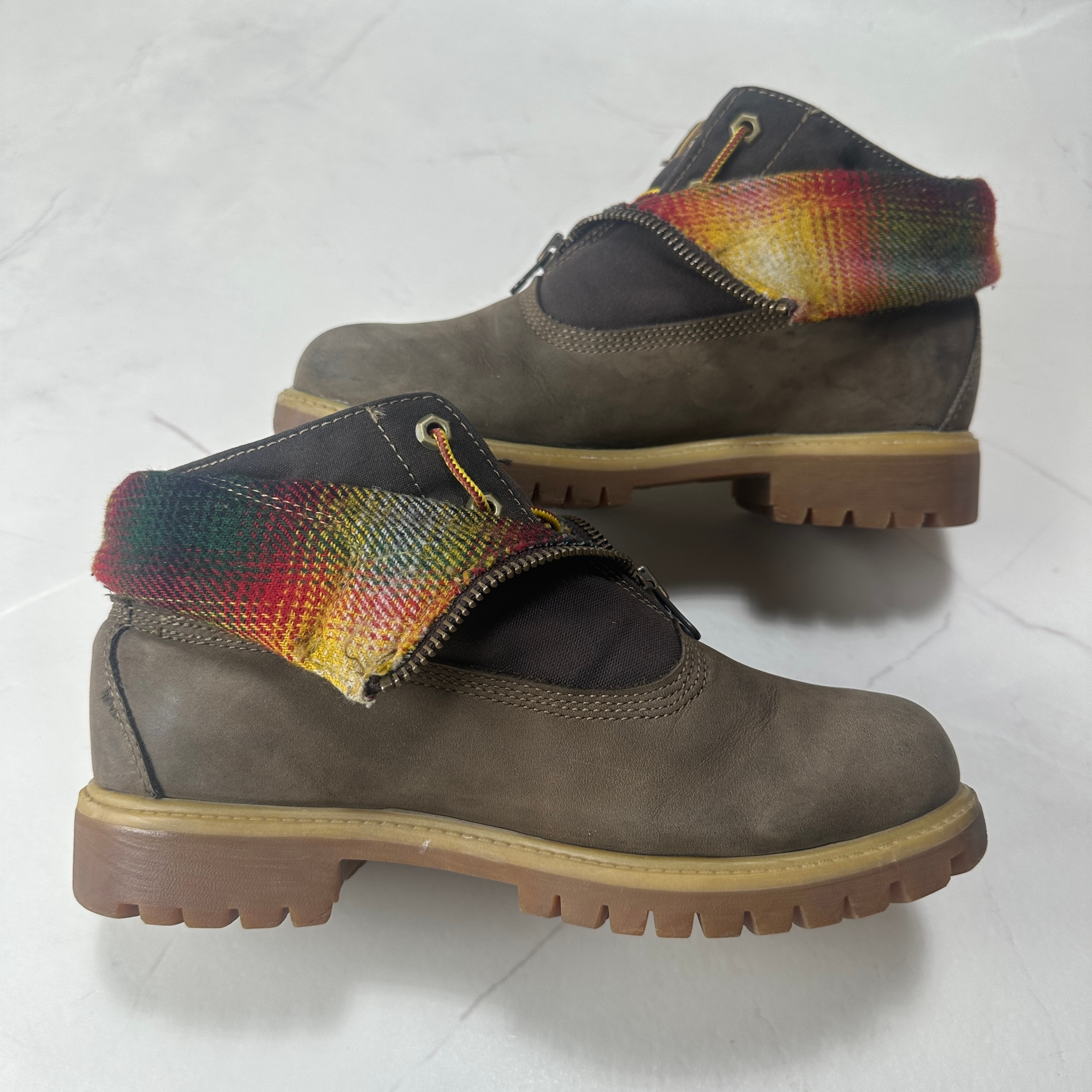 Timberland x Woolrich Zip fur boots, миниатюра 4