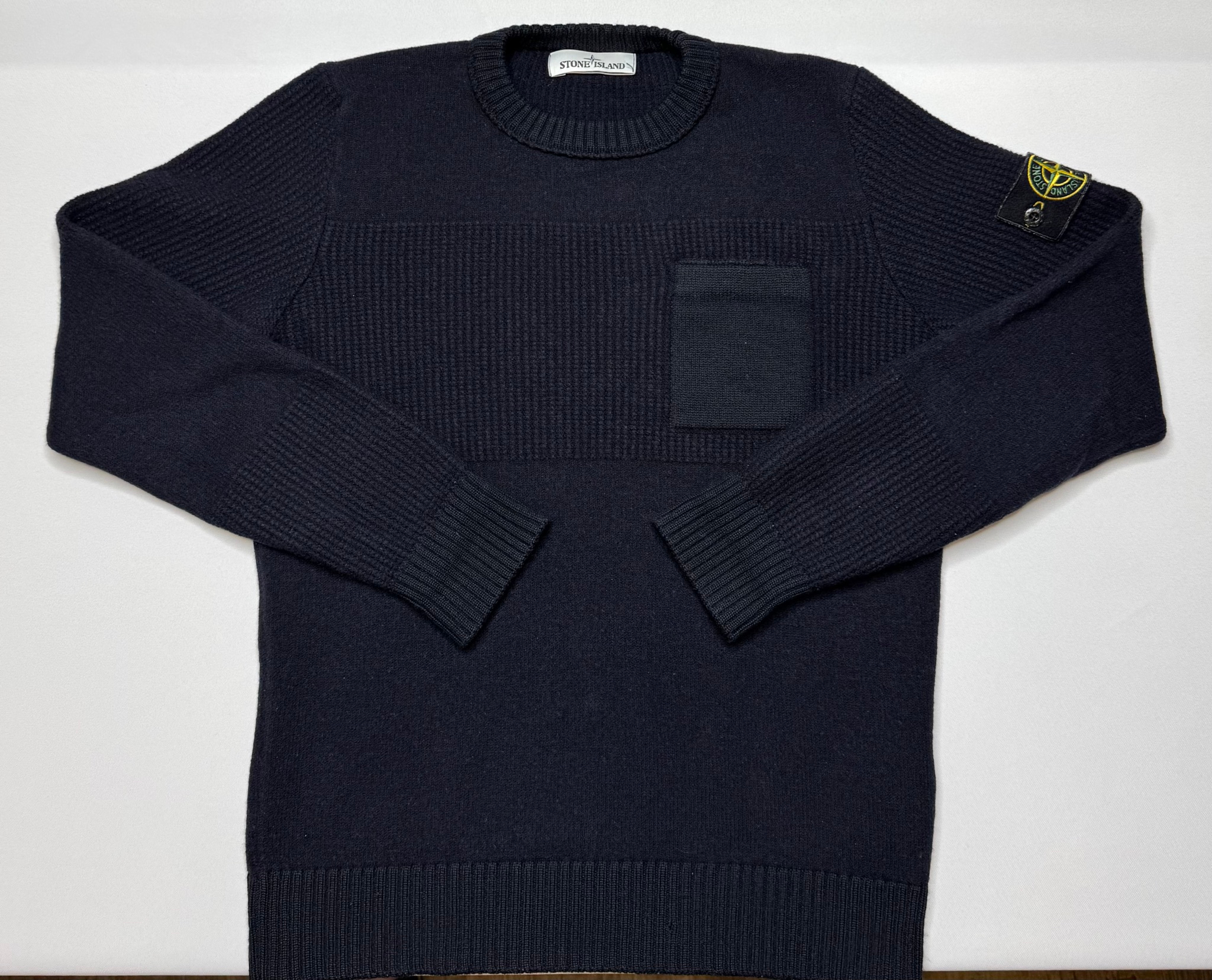 Stone Island AW18 Knitwear Dark Blue, миниатюра 1