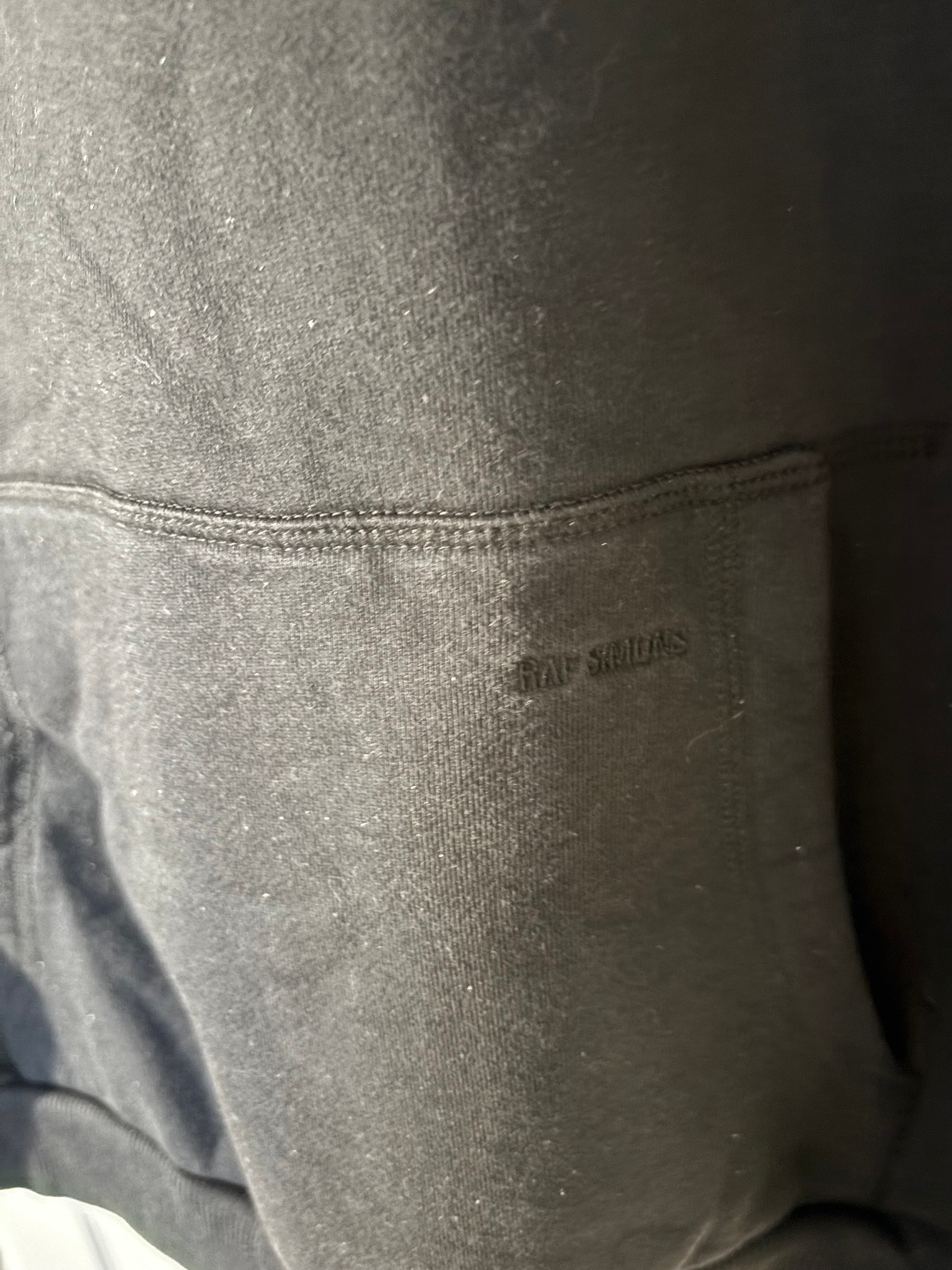 Raf Simons x Fred Perry Pin Printed Patch Hoodie, миниатюра 7